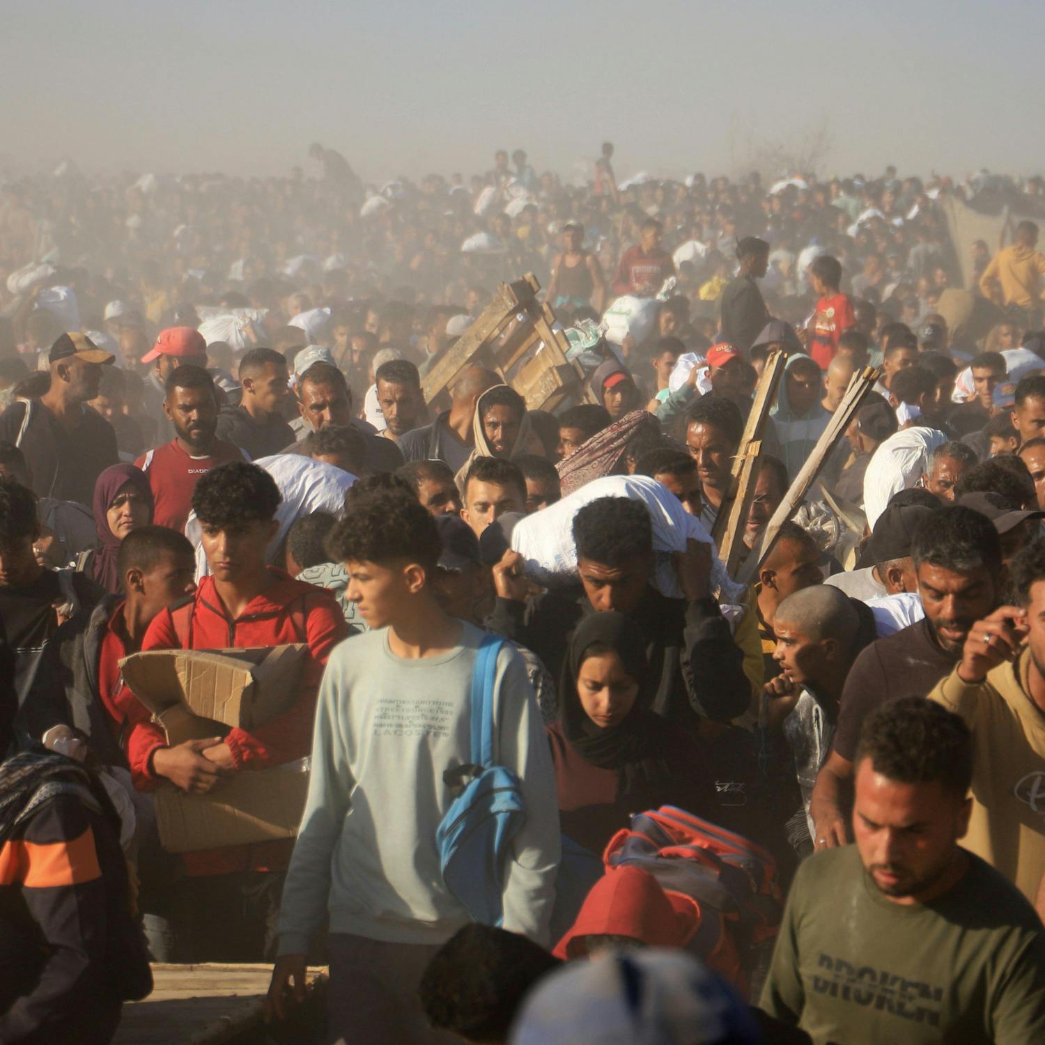 Aid agencies have warned that mass starvation is spreading in Gaza