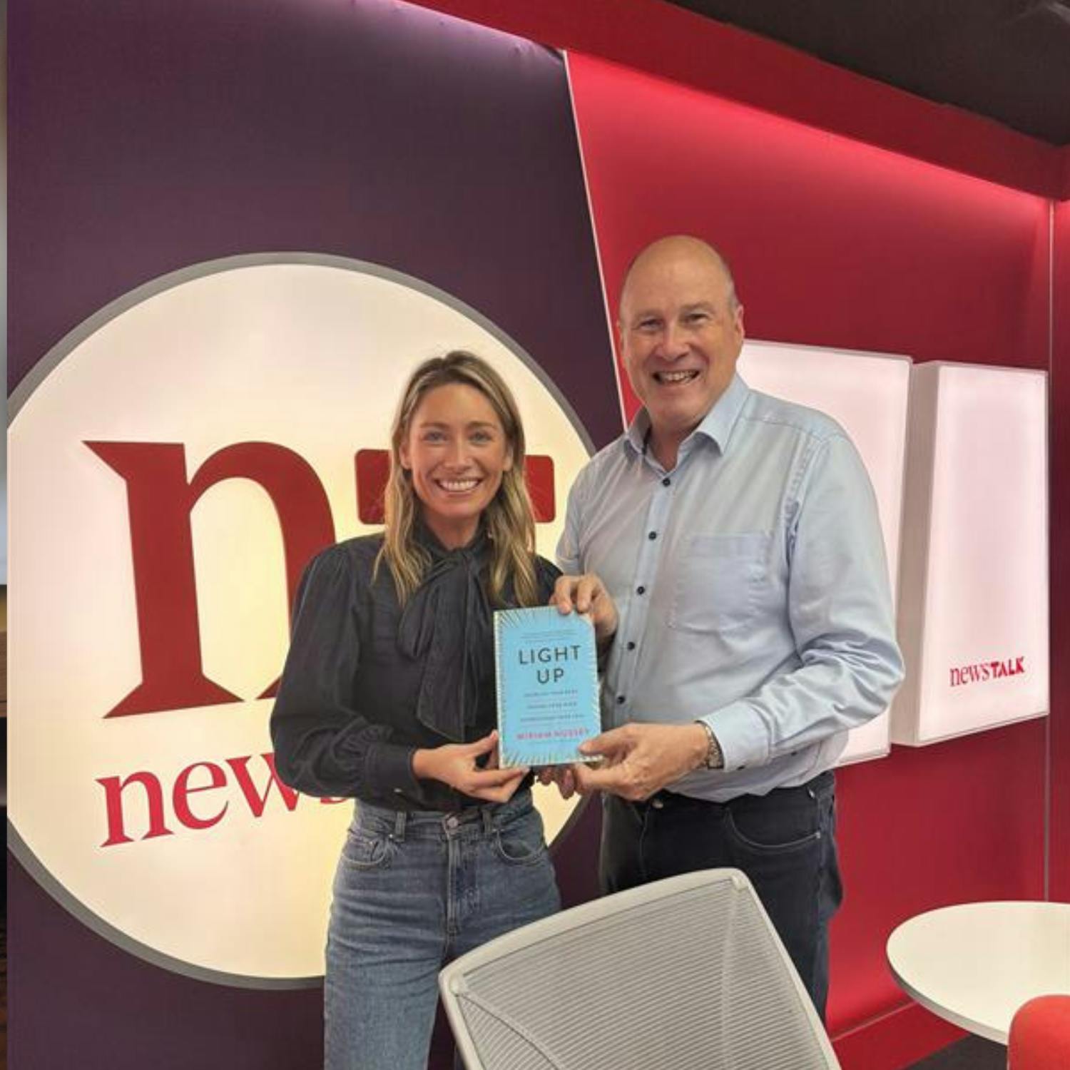 Miriam Hussey  on her book 'Light Up'