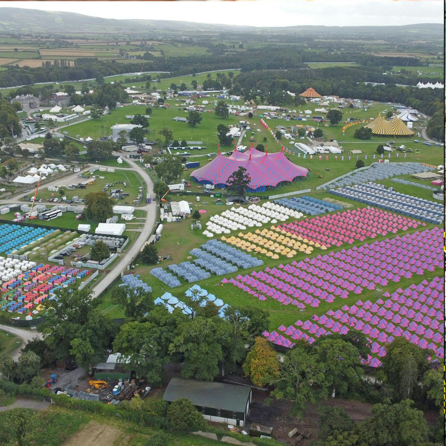 Up to 750 Ukrainian refugees will arrive at Electric Picnic site