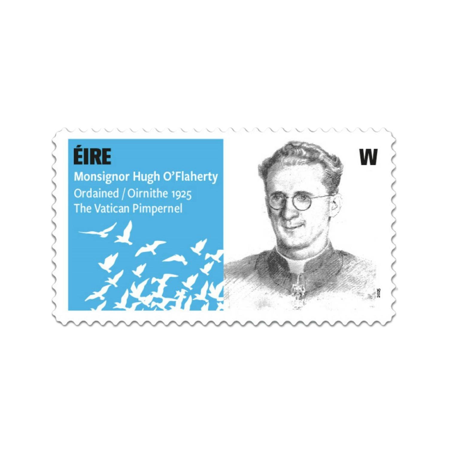 Monsignor Hugh O’Flaherty commemorated with new stamp Monsignor Hugh O’Flaherty commemorated with new stamp