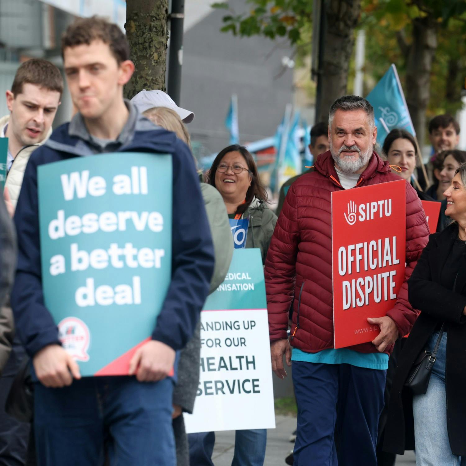 Listener reaction to public sector strike