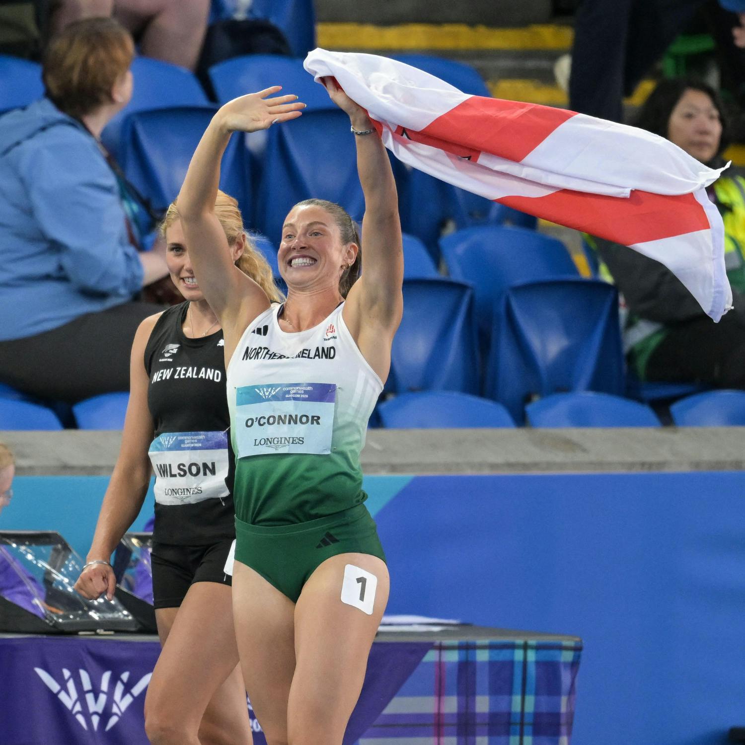 European heptathlete, gold-medalist Kate O'Connor