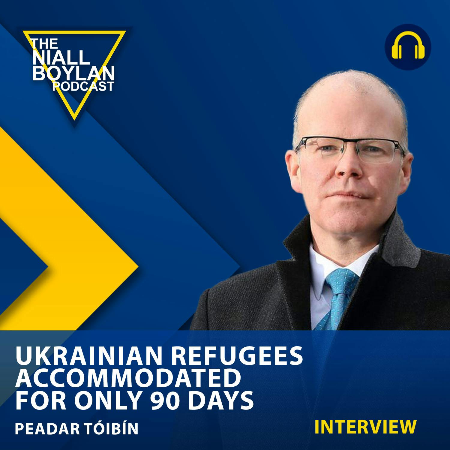 Ukrainian refugees accommodated for only 90 day with Peadar Tóibín