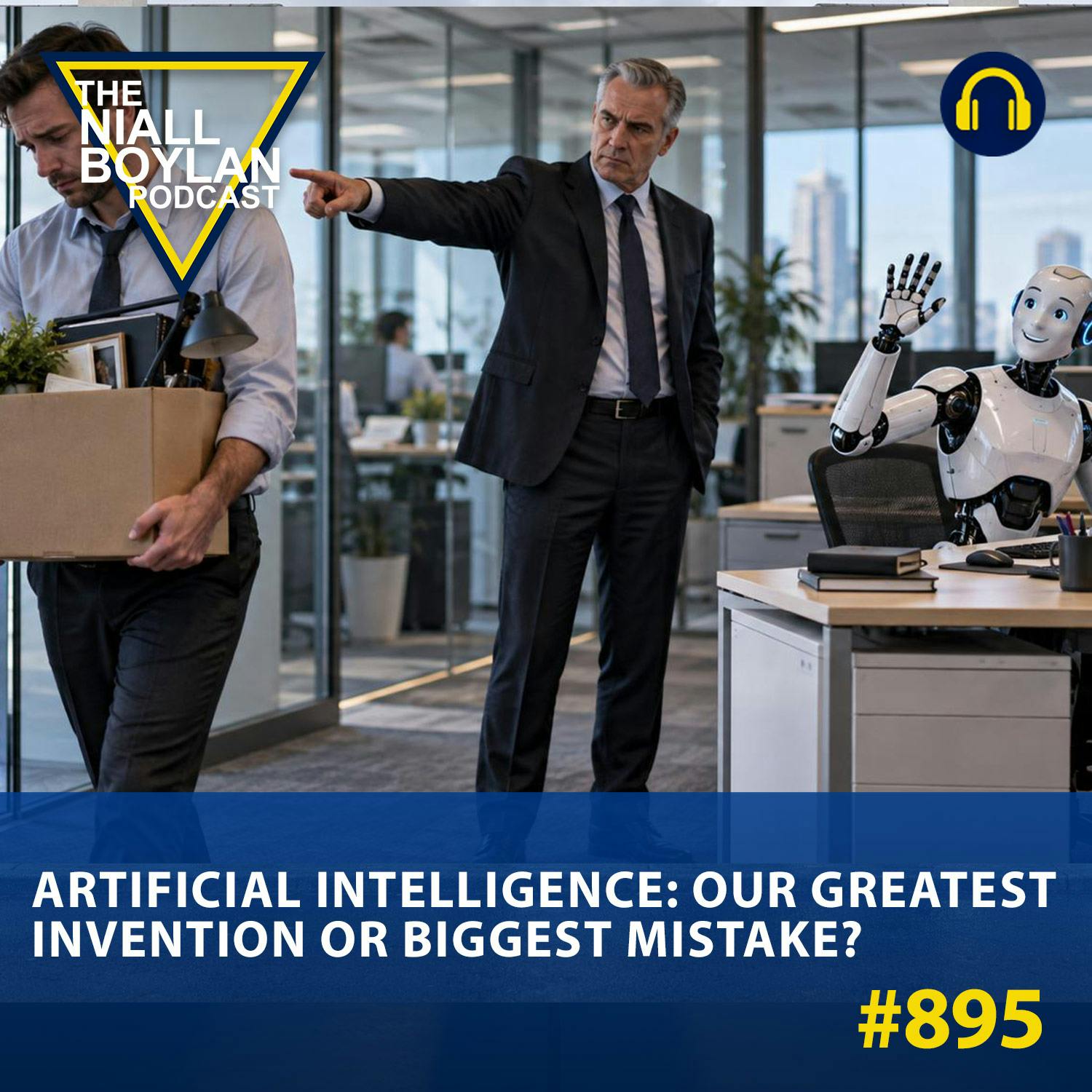 #895 Artificial Intelligence: Our Greatest Invention or Biggest Mistake?