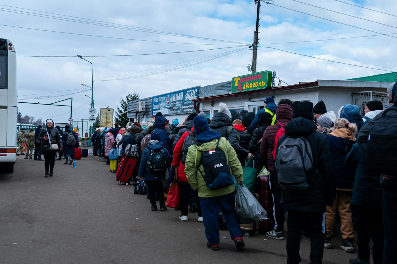 Luke O'Neill reports from Poland as doctors deliver urgent medical supplies