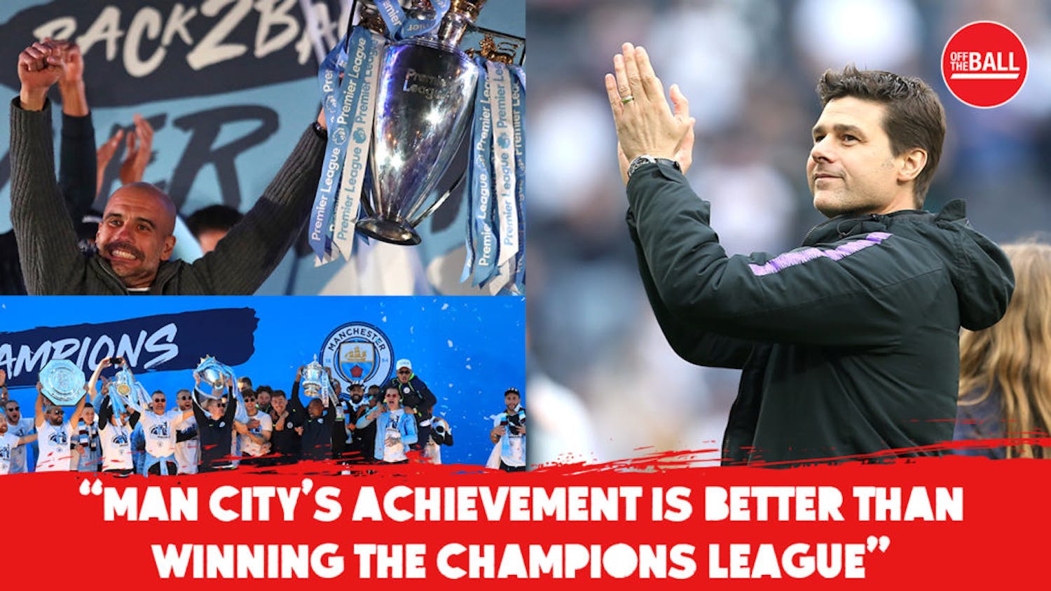 Man City's achievements more impressive than winning the Champions League | John Giles Man City's achievements more impressive than winning the Champions League | John Giles