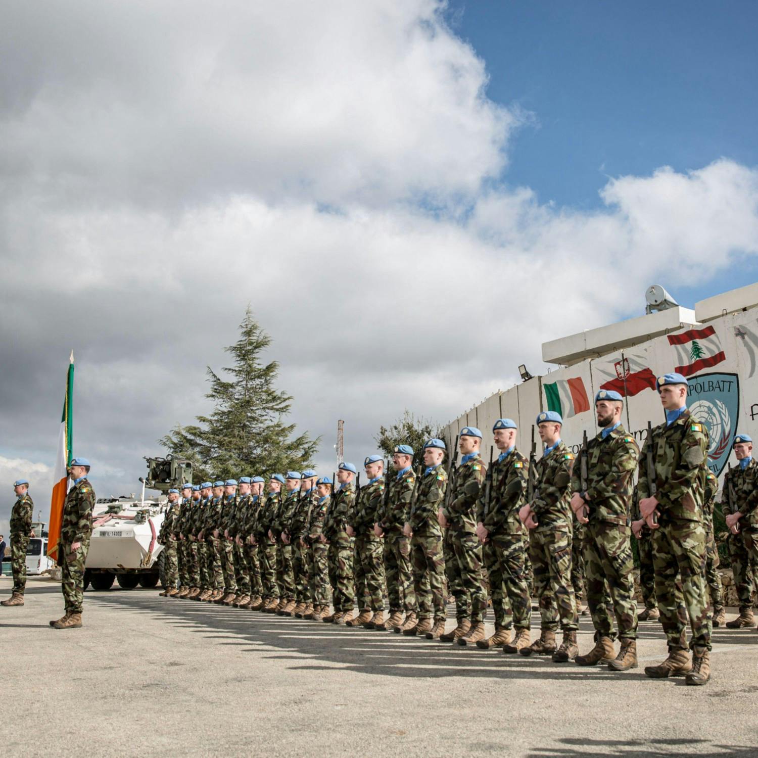 What does Christmas look like for the Irish peacekeepers?