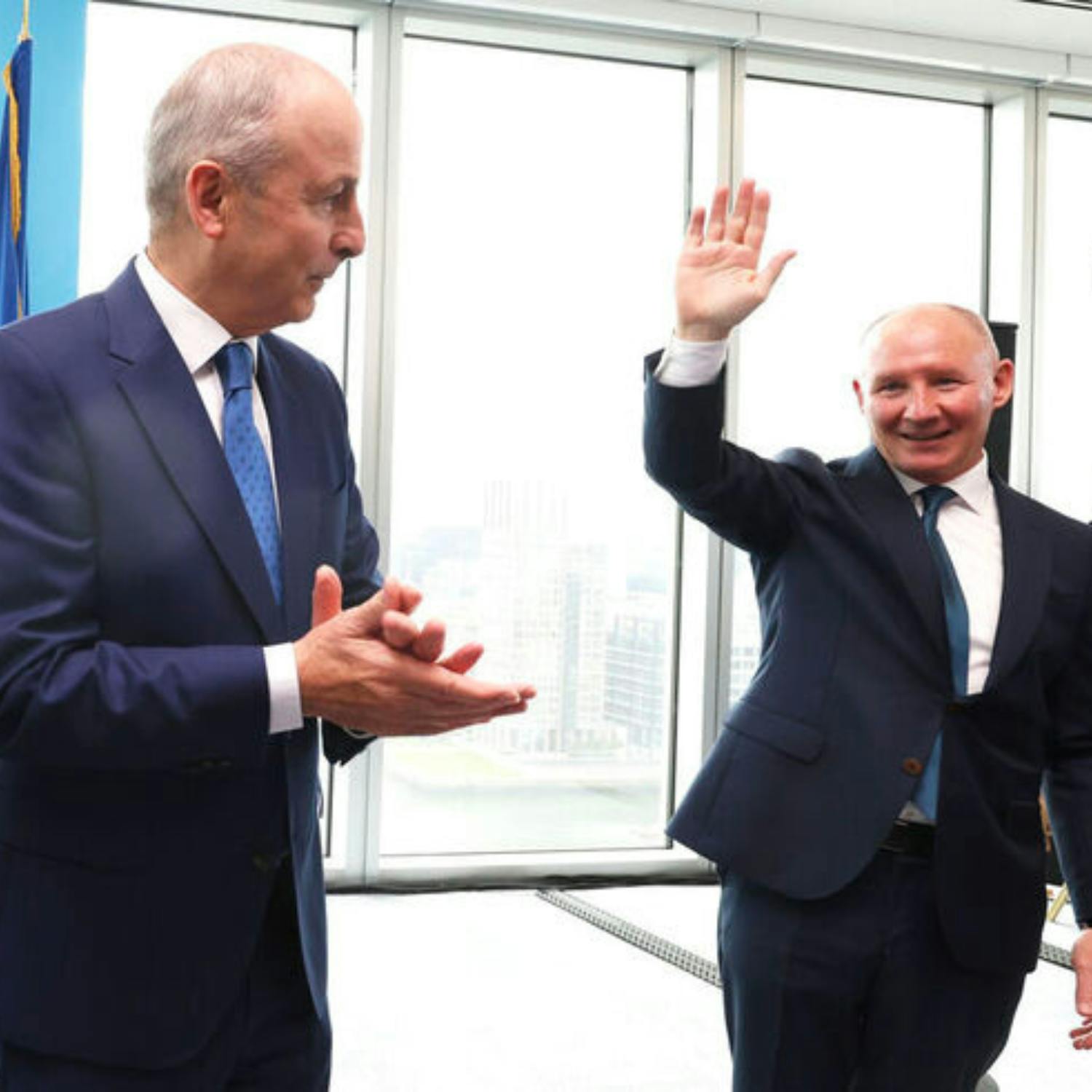 Eamon O Cuiv on Jim Gavin's withdrawal from the presidential race Eamon O Cuiv on Jim Gavin's withdrawal from the presidential race