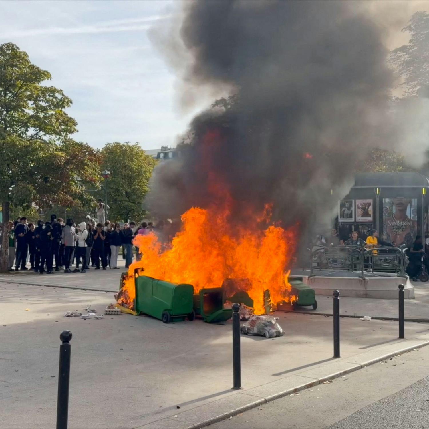 “Biggest” day of protests among students in France today