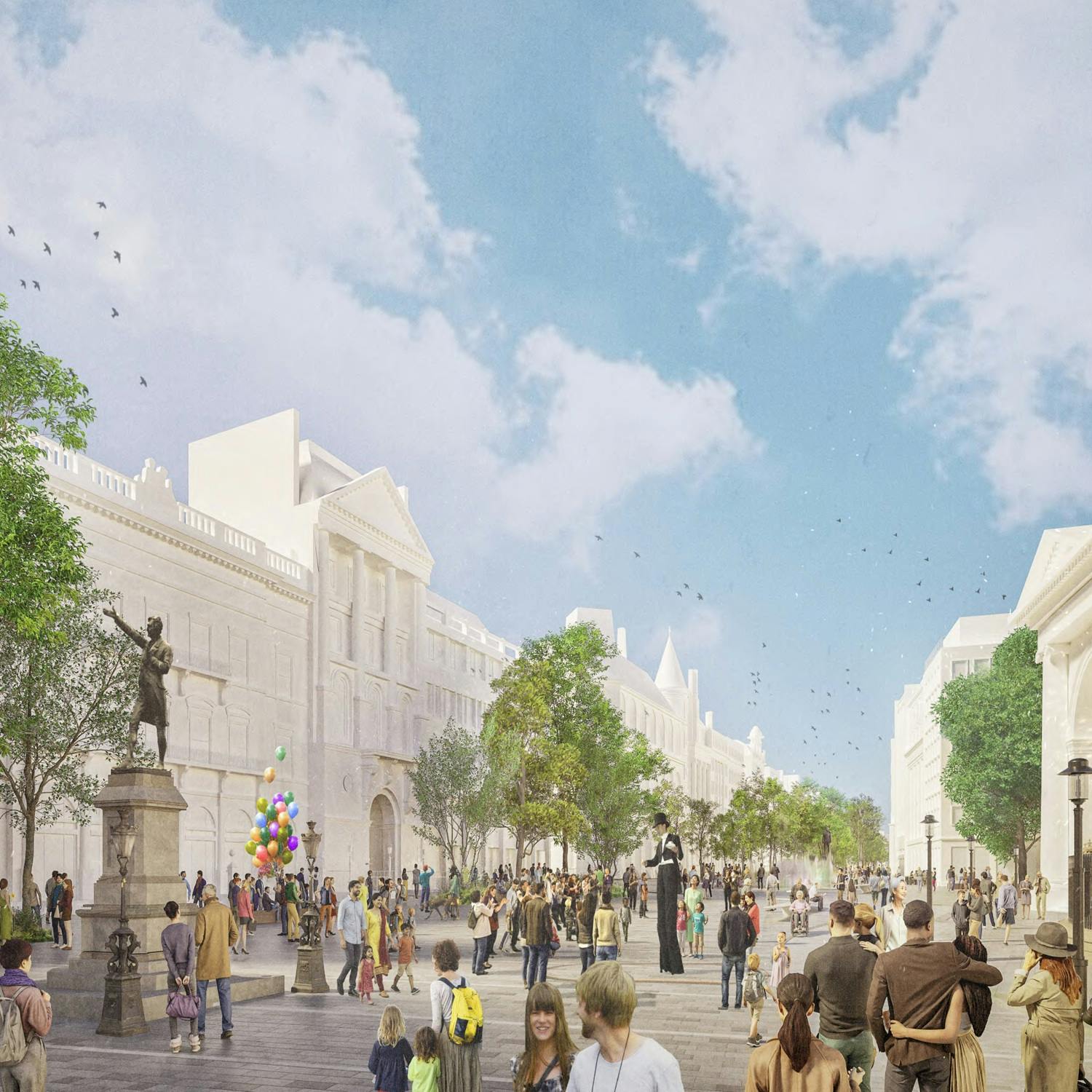 Concerns raised over aspects of the proposed pedestrianisation of College Green