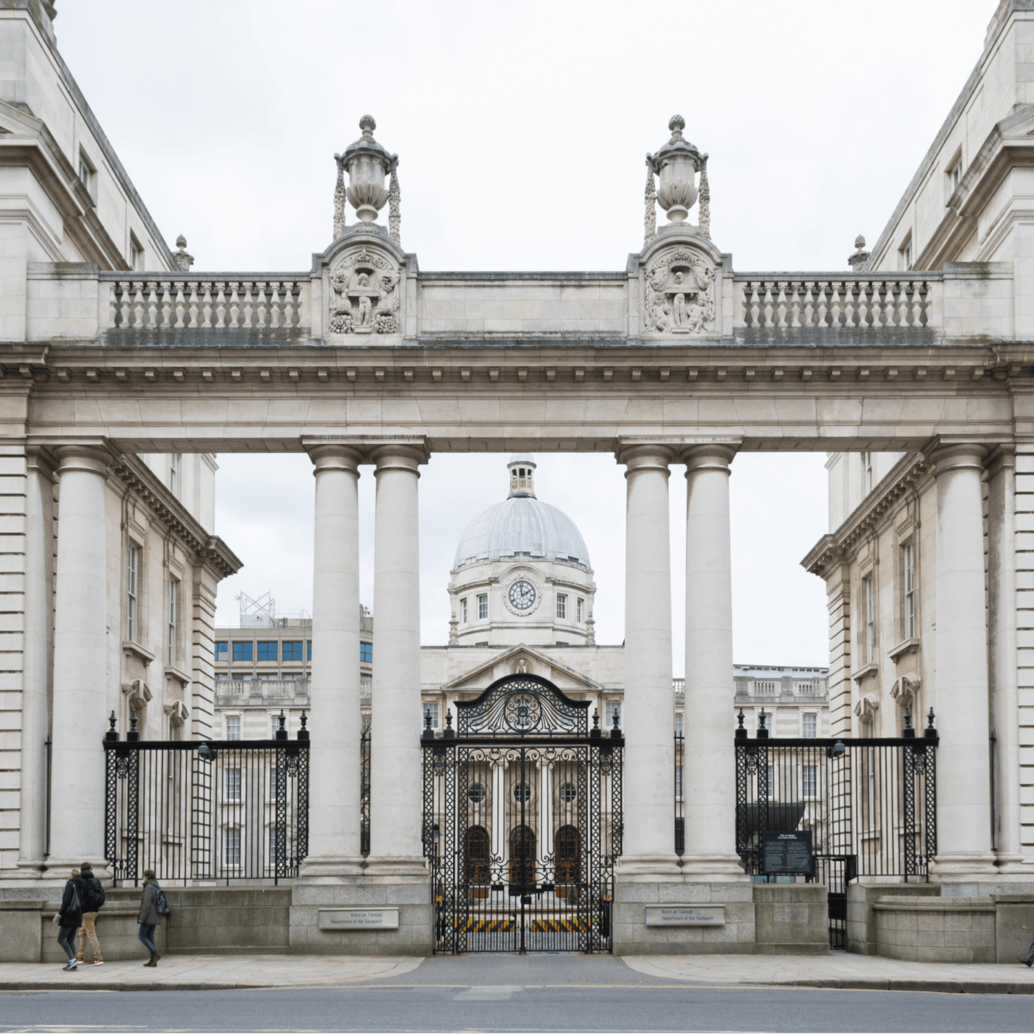 Government ministers return for their first Cabinet meeting