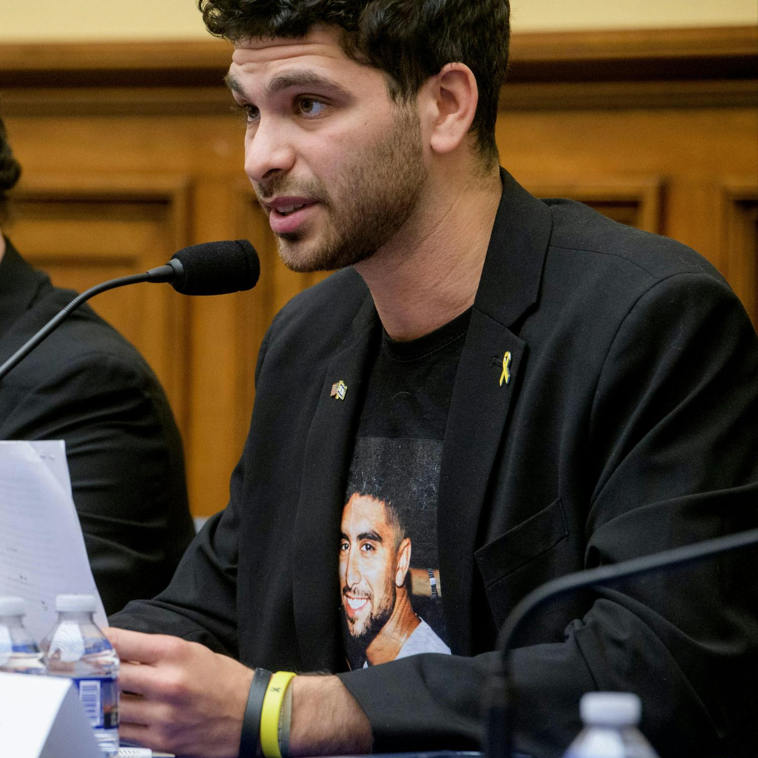 Brother of Evyatar David who is one of of 50 hostages still in Gaza