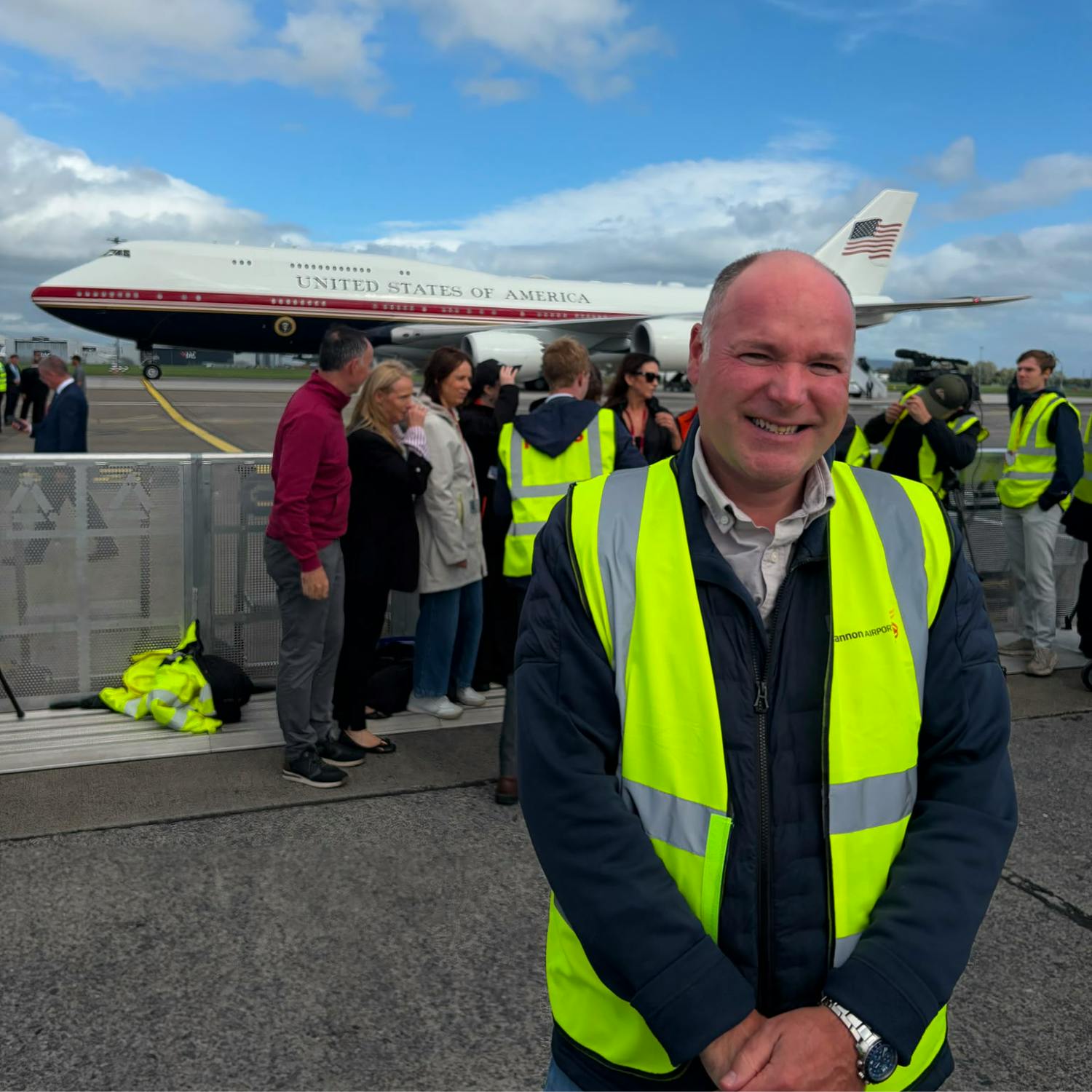 President Donald Trump in Doonbeg