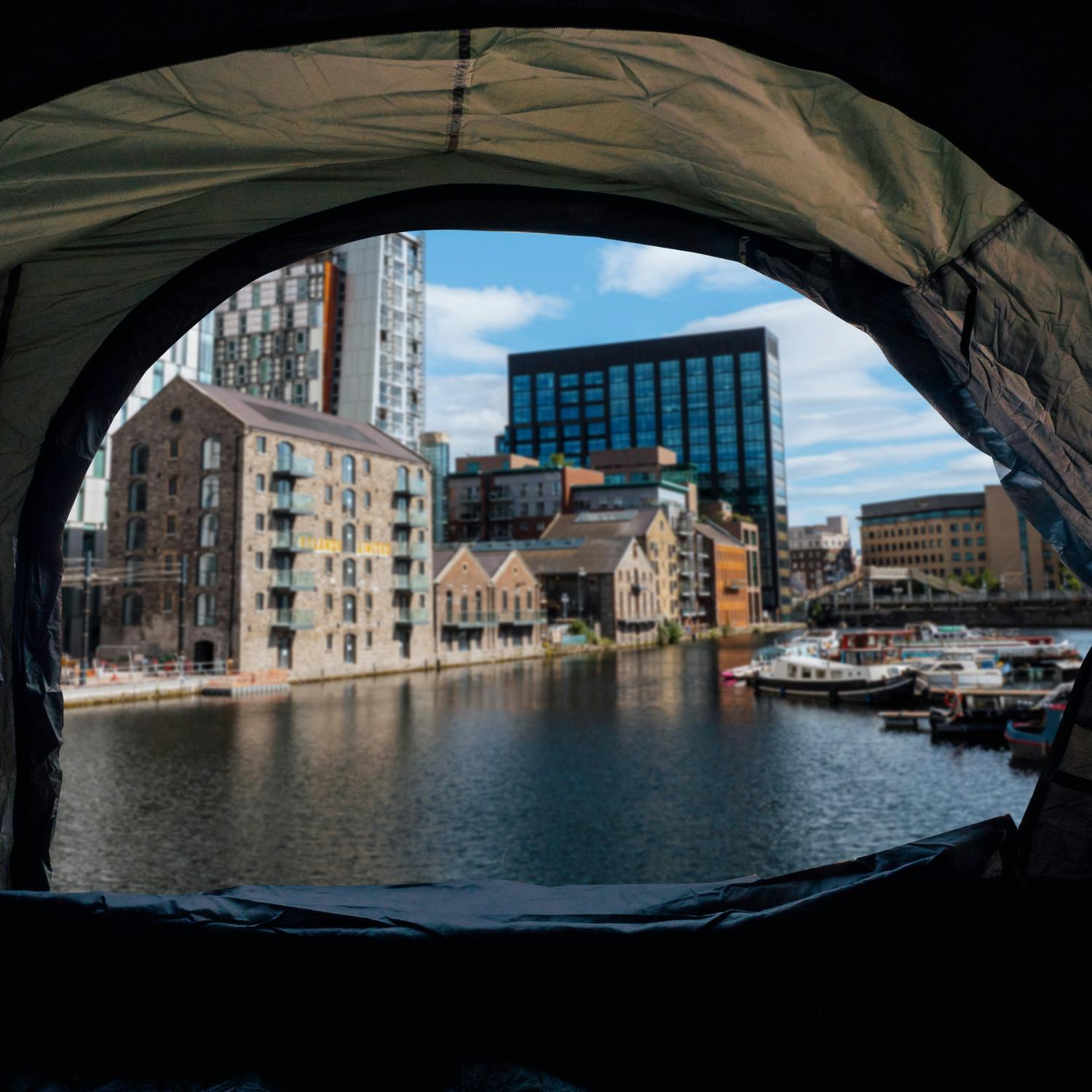 Spending Christmas in tents and on the streets