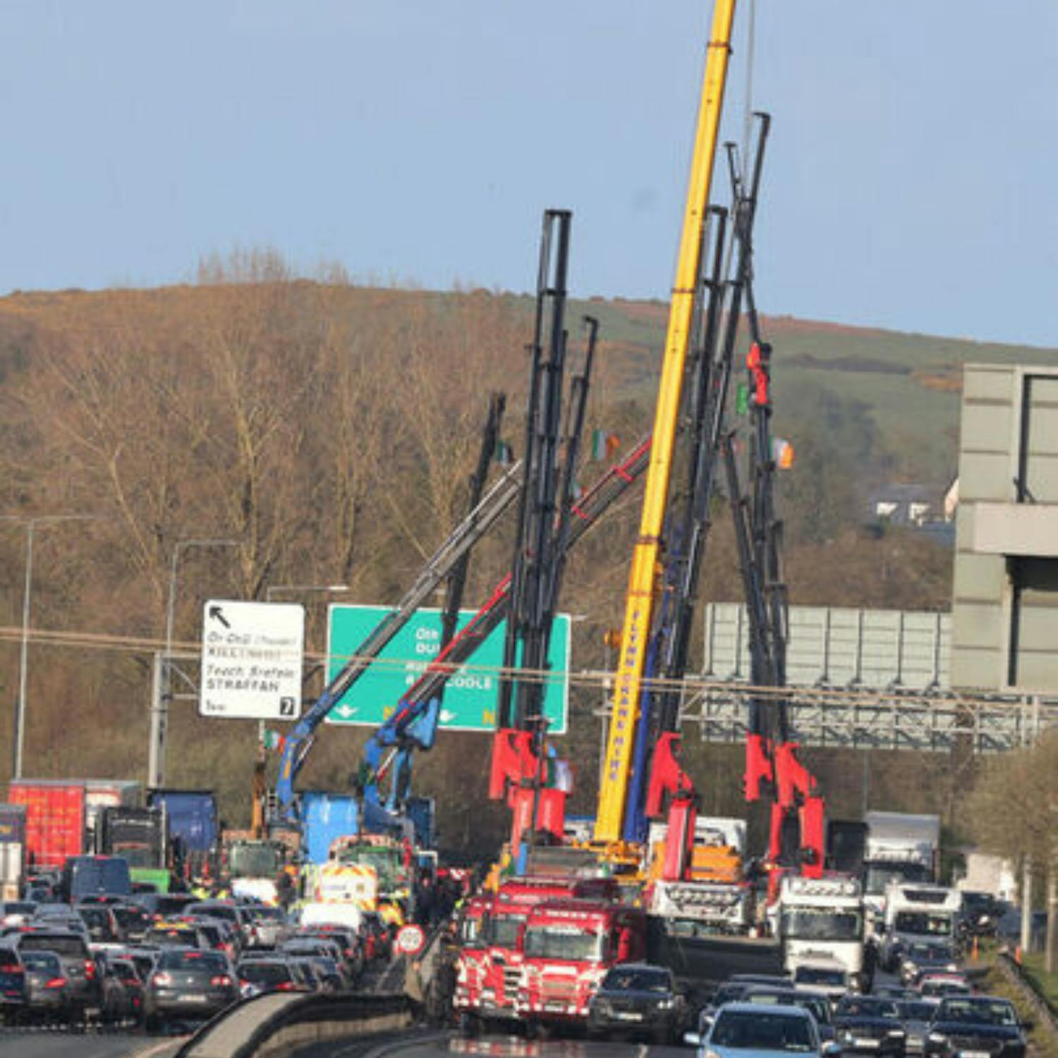 More rolling convoy protests taking place this morning