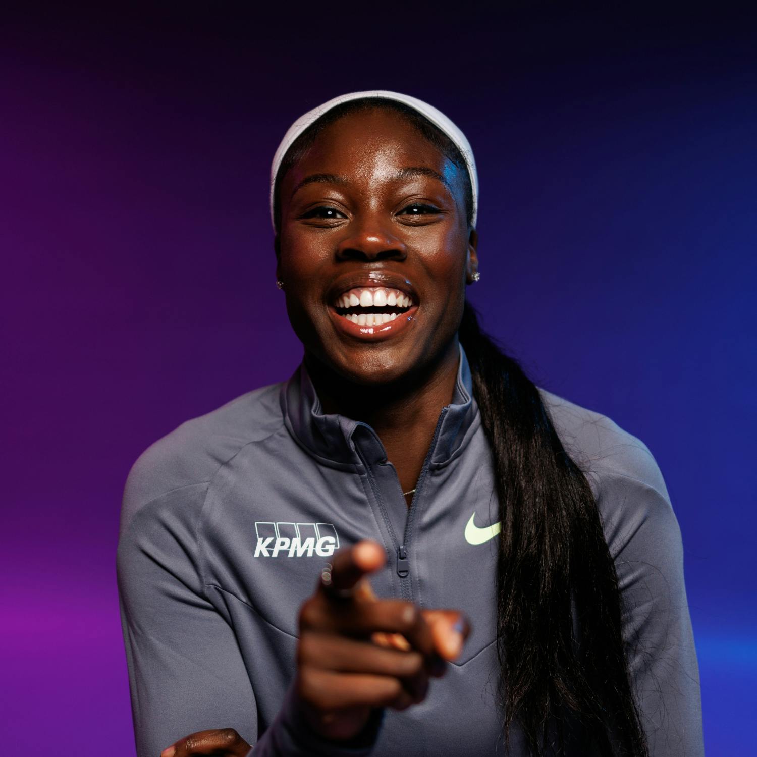 KPMG ambassador and Olympian, Rhasidat Adeleke