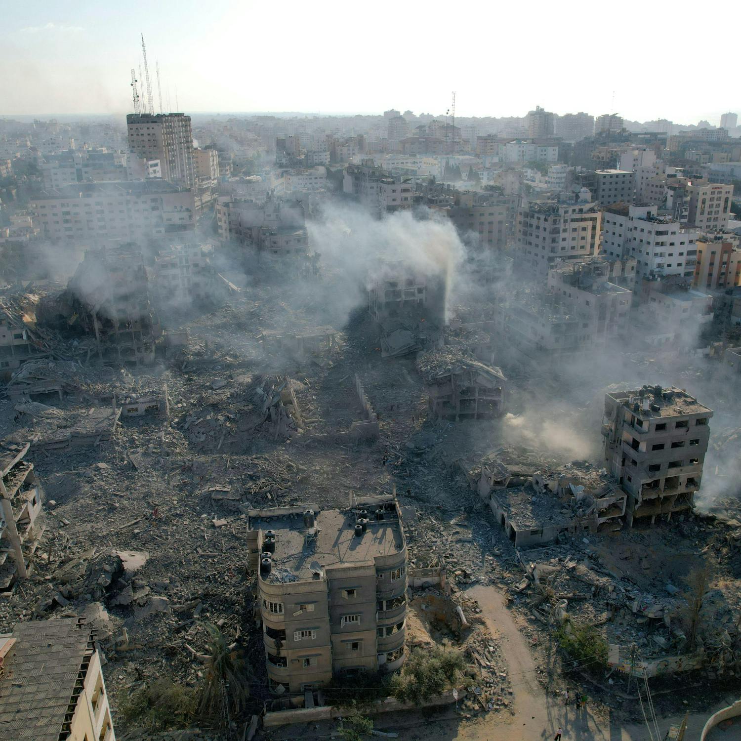 Hospitals across Gaza are overwhelmed by the daily mass casualties