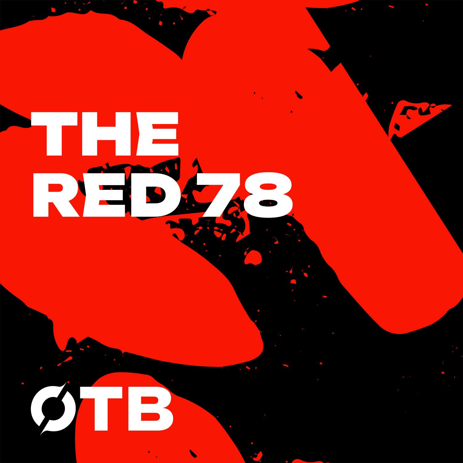 Logo of the podcast The Red 78 with Alan Quinlan & Fiona Hayes