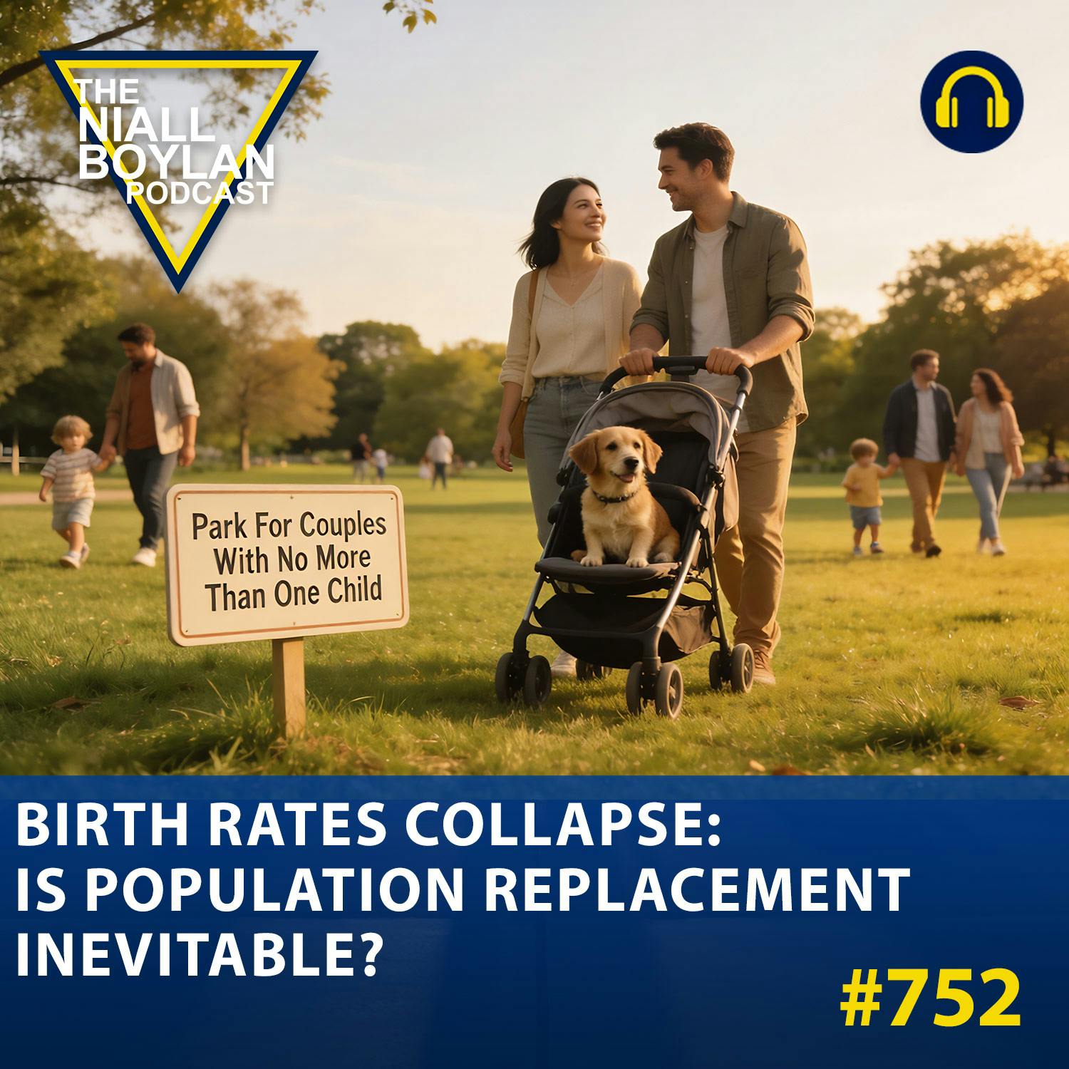 Thumbnail for #752 Birth Rates Collapse: Is Population Replacement Inevitable?