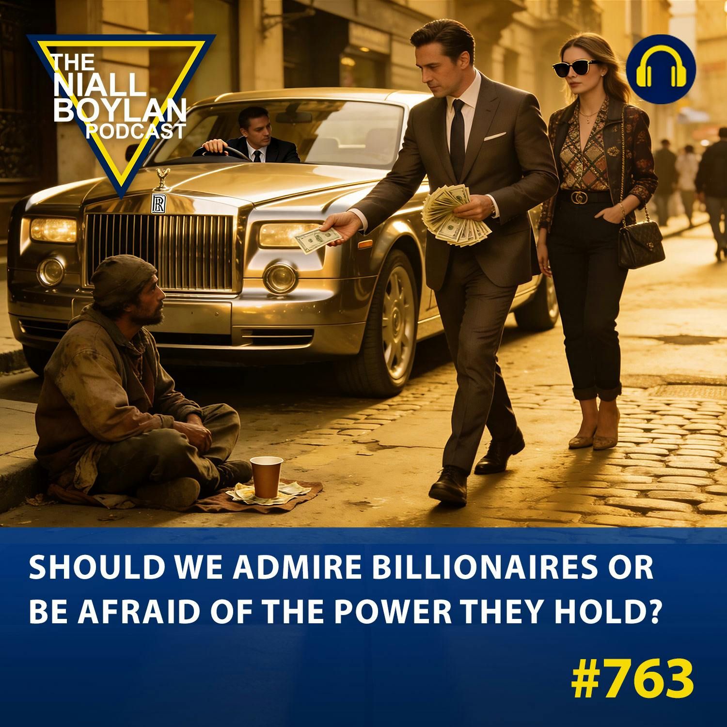 #763 Should We Admire Billionaires Or Be Afraid Of The Power They Hold?