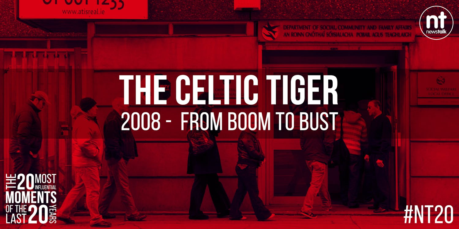 20 Most Influential Moments: THE CELTIC TIGER - FROM BOOM TO BUST 20 Most Influential Moments: THE CELTIC TIGER - FROM BOOM TO BUST