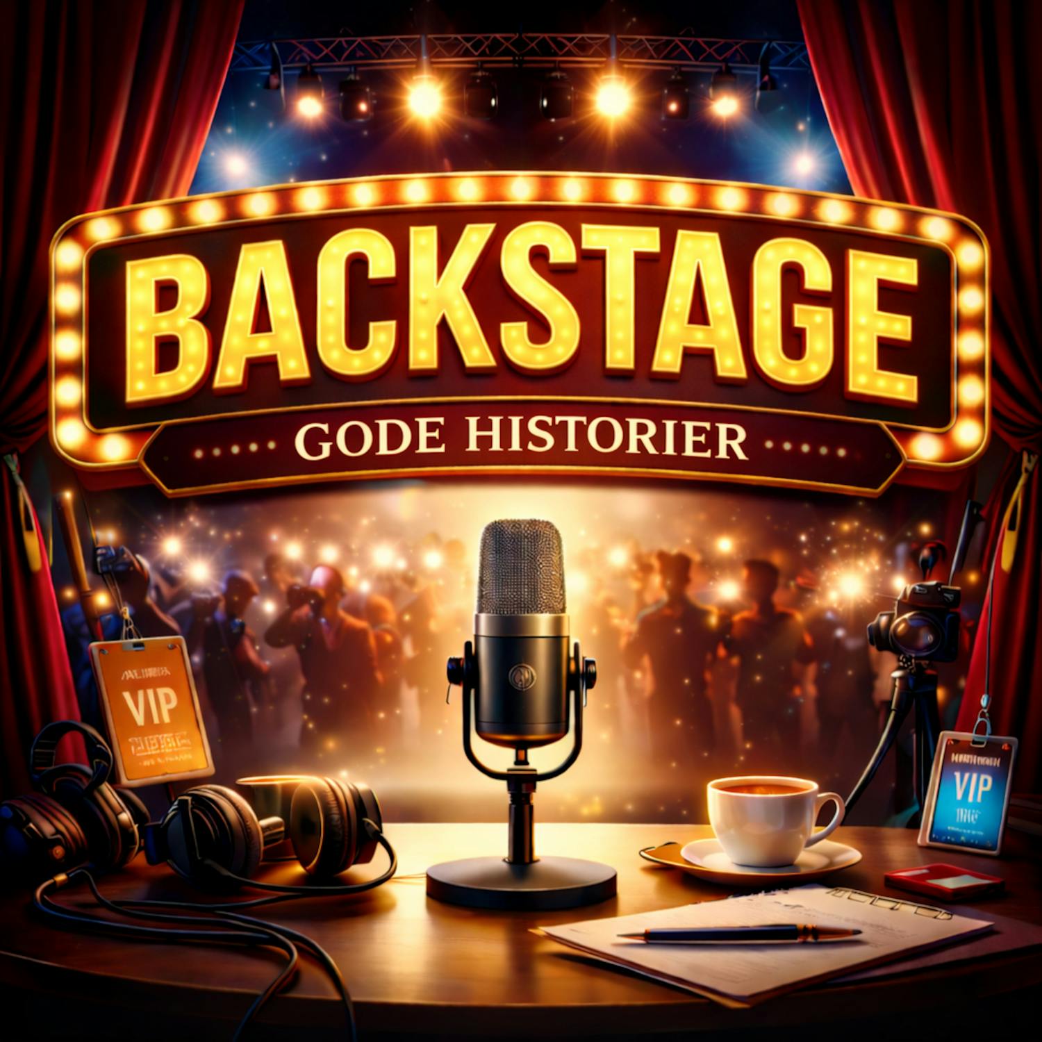 Backstage - historier om legender cover art