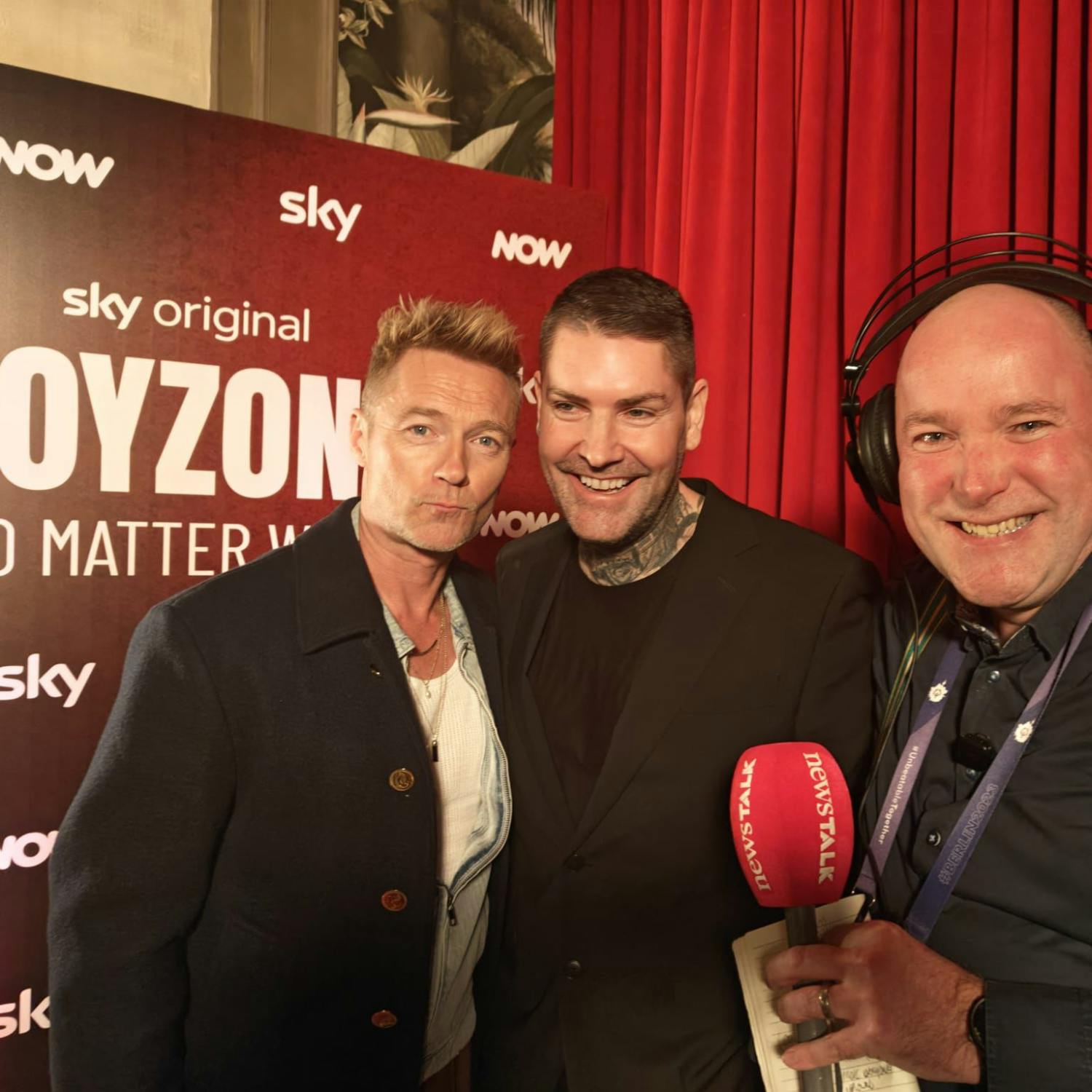 Boyzone reunites as 'No Matter What' premieres