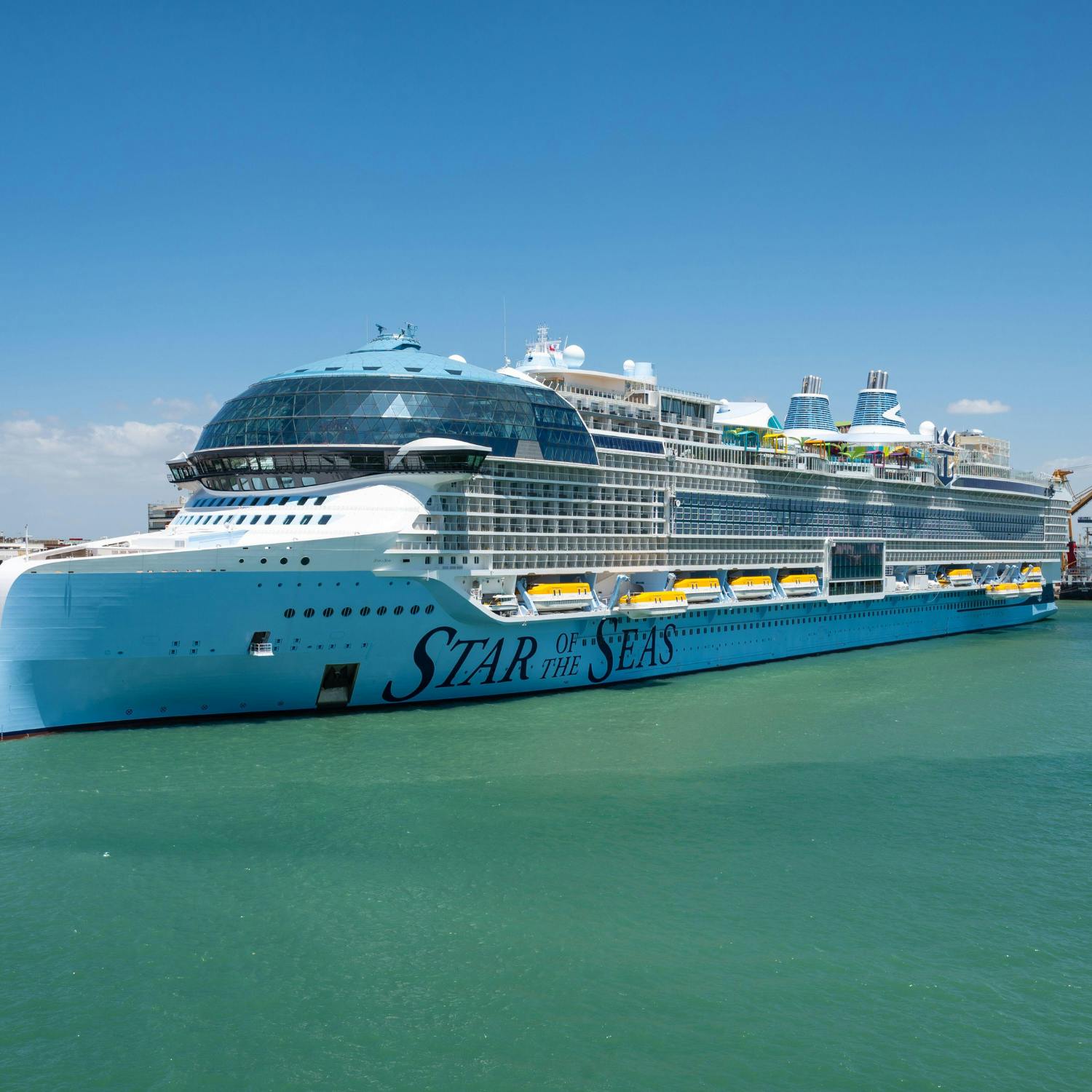 Onboard the new Star of the Seas ship!