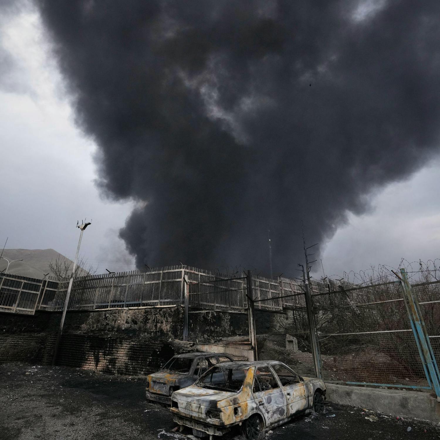 Tehran in flames as the Iran war rages on