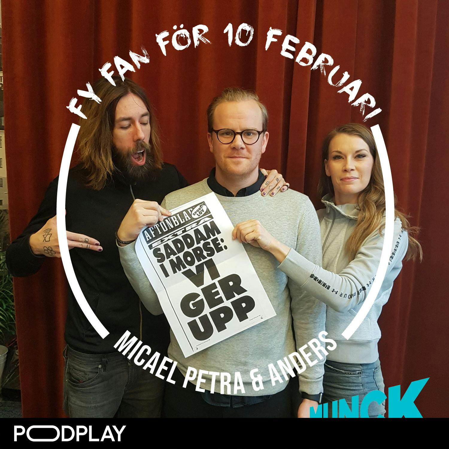 10. Till och med Saddam gav upp i februari! - Gäst: Anders Nyberg 10. Till och med Saddam gav upp i februari! - Gäst: Anders Nyberg