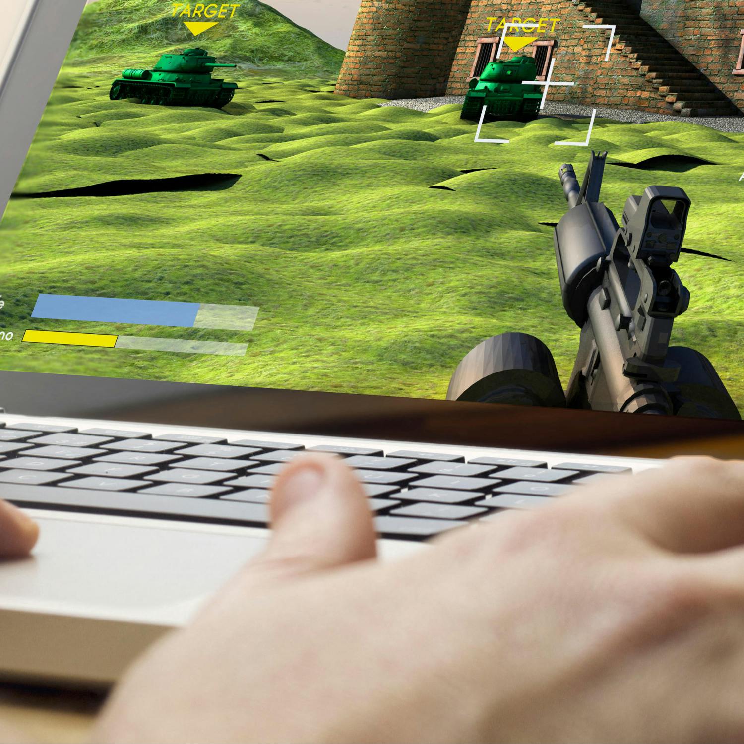 Are modern soldiers being trained through gaming?
