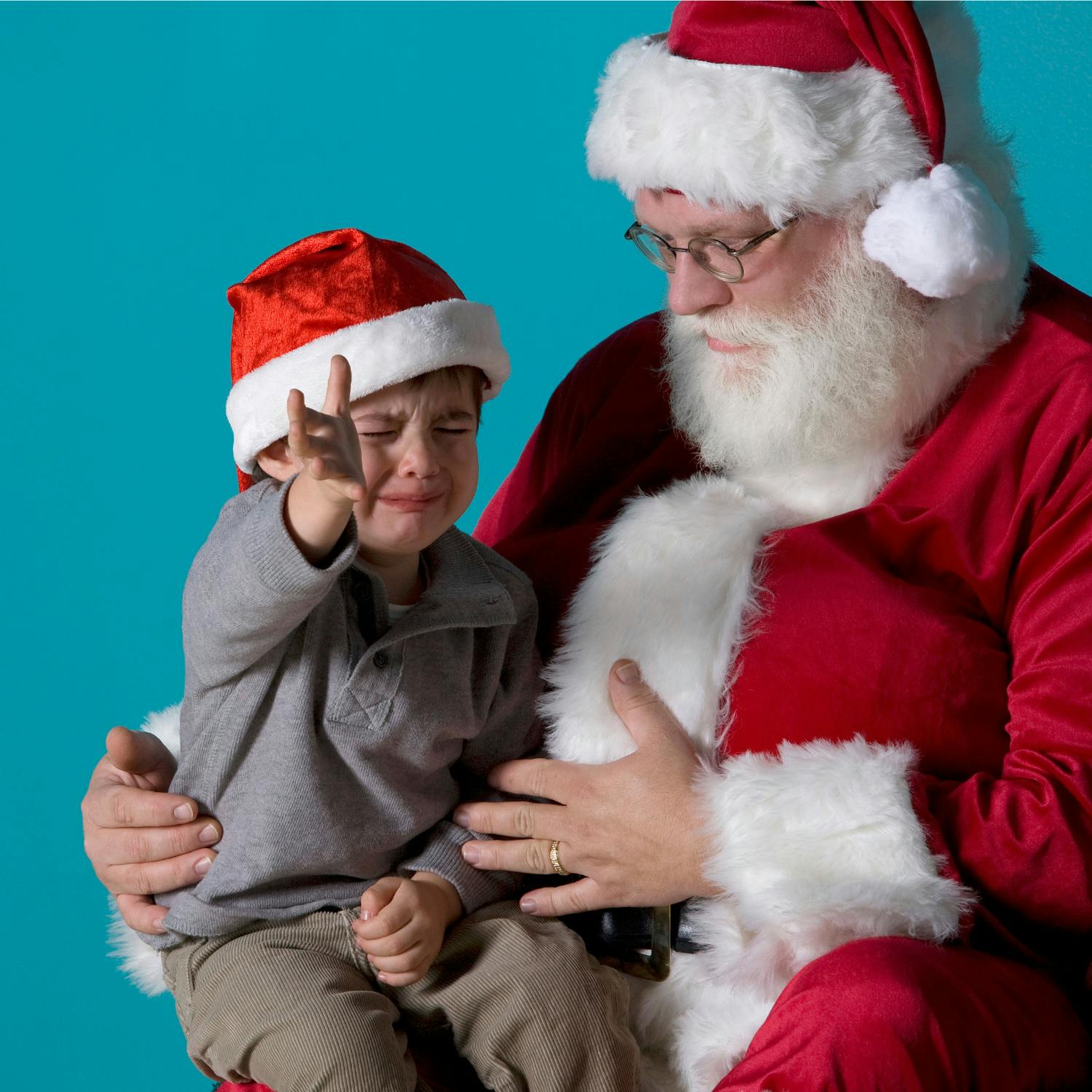 Parenting: My son is afraid of Santa Claus