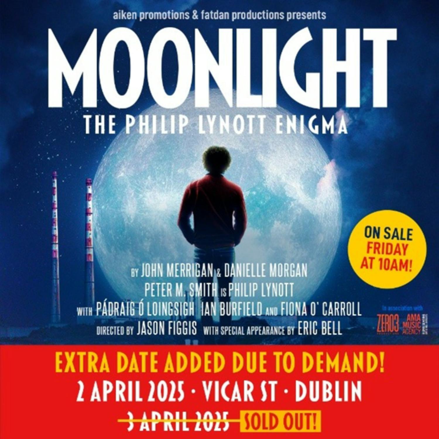 'Moonlight' the Phil Lynott musical set to premiere in Dublin next year