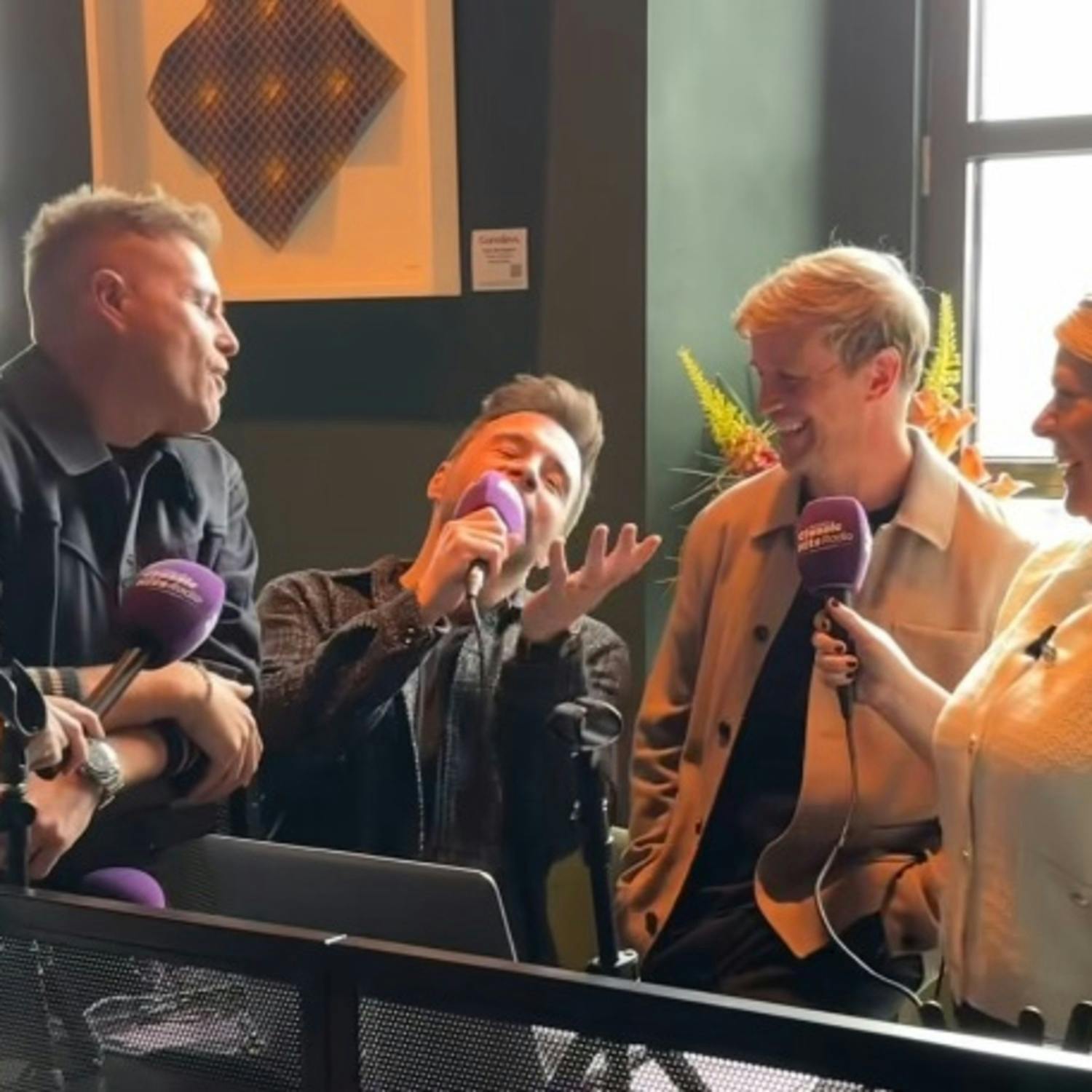 Westlife join Trina Mara at Dublin's 3Arena