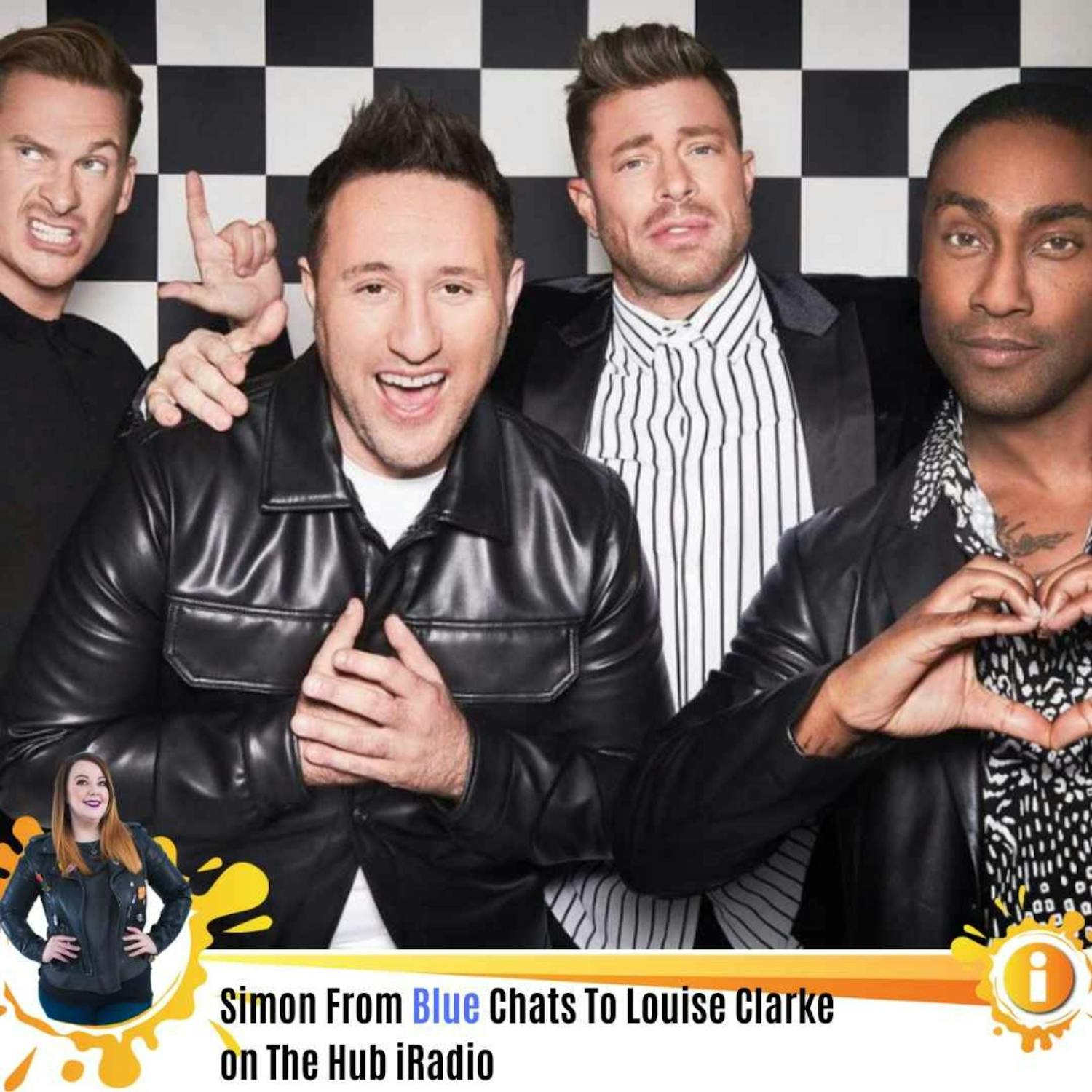 All Rise For Simon From Blue Chatting To Louise On The Hub iRadio episode artwork