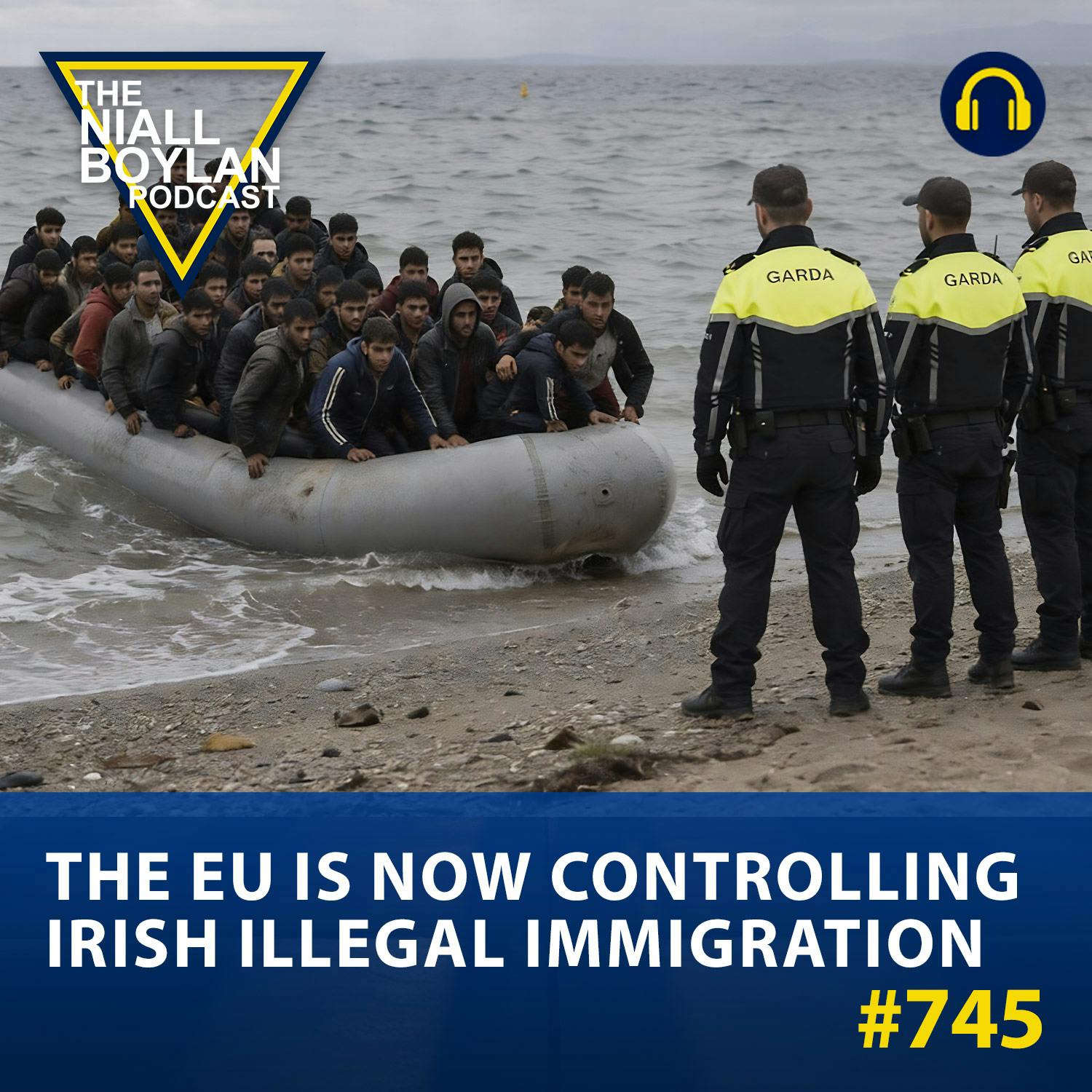 #745 The EU Is Now Controlling Irish Illegal Immigration episode artwork
