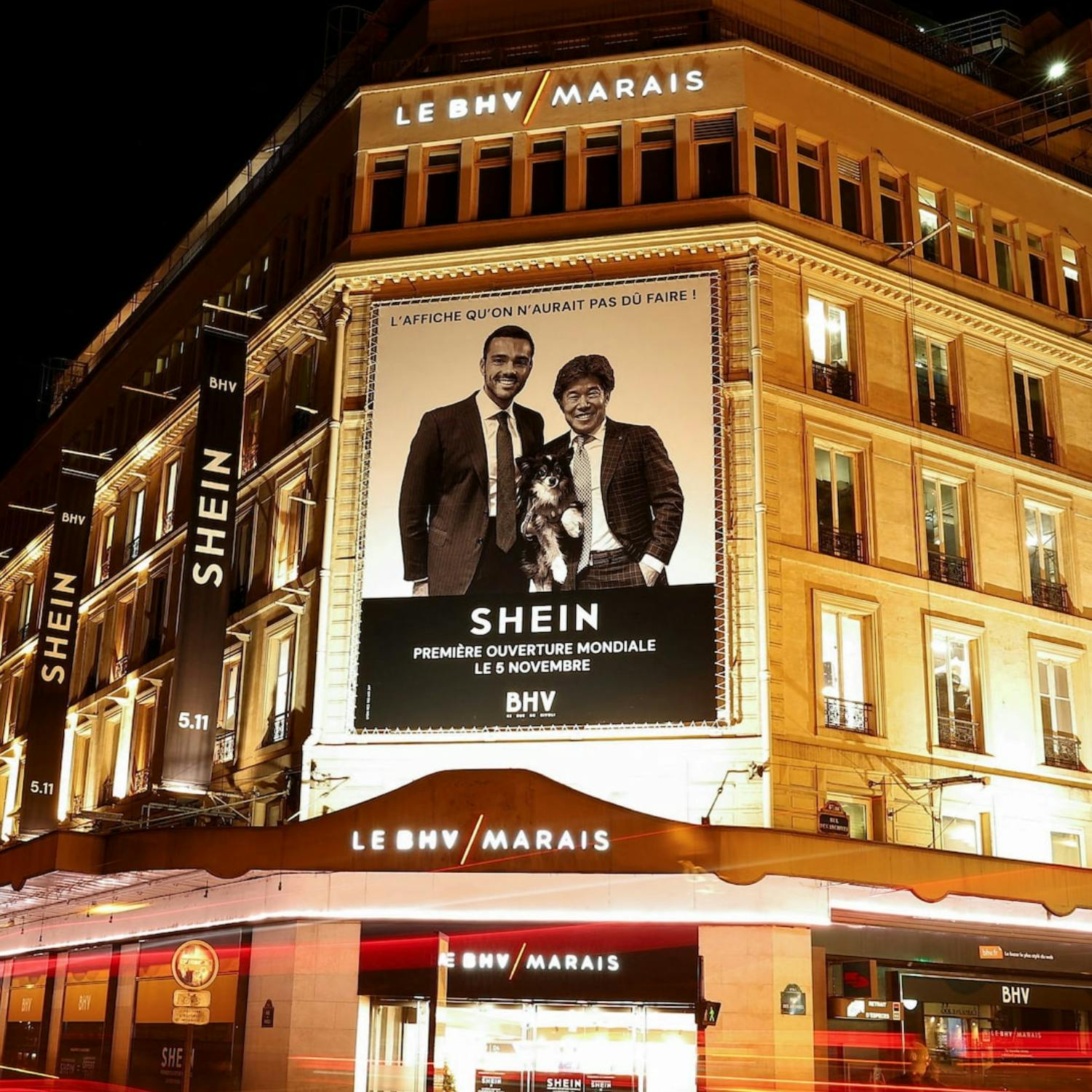 Protests over Shein opening first permanent store