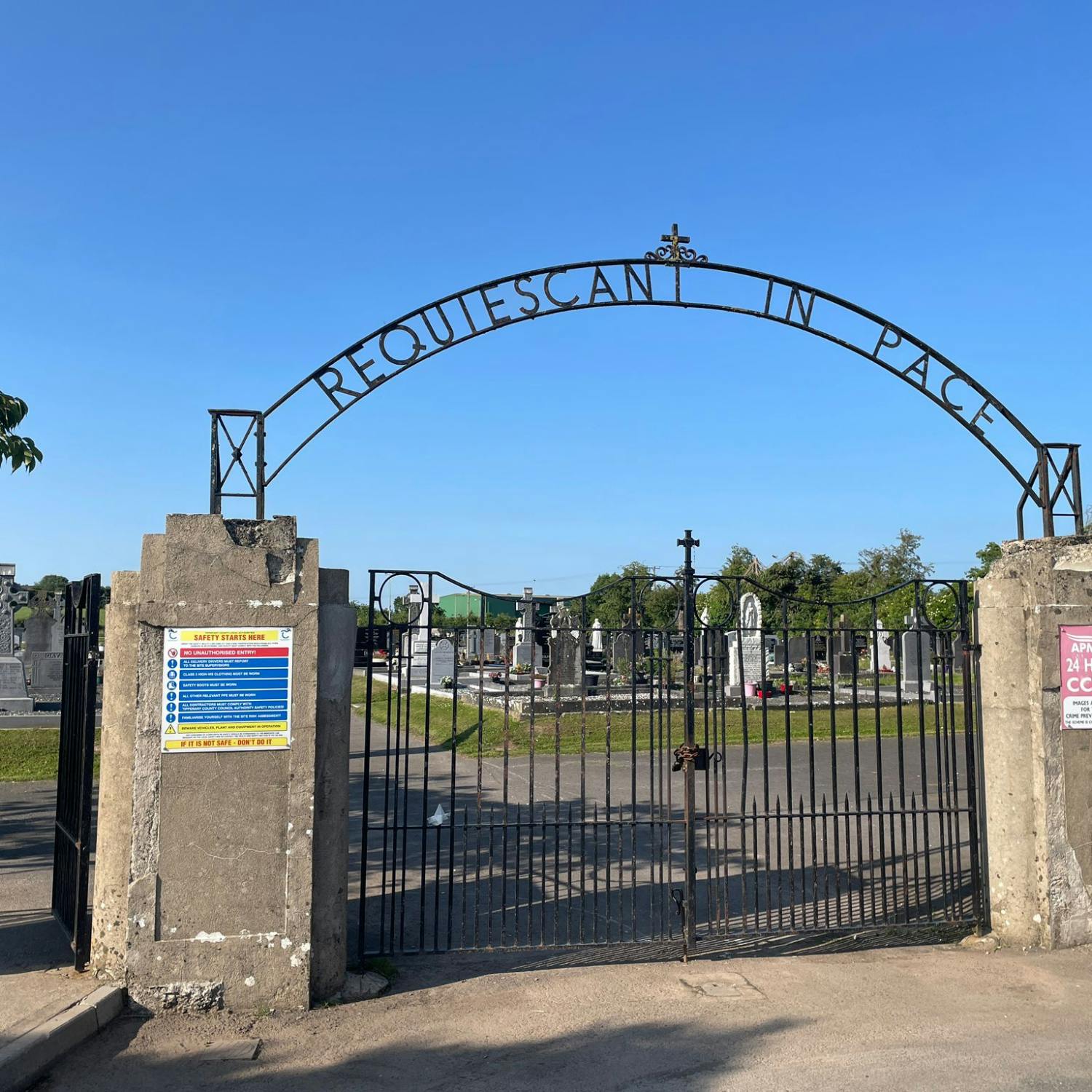 Issues in a Tipperary graveyard
