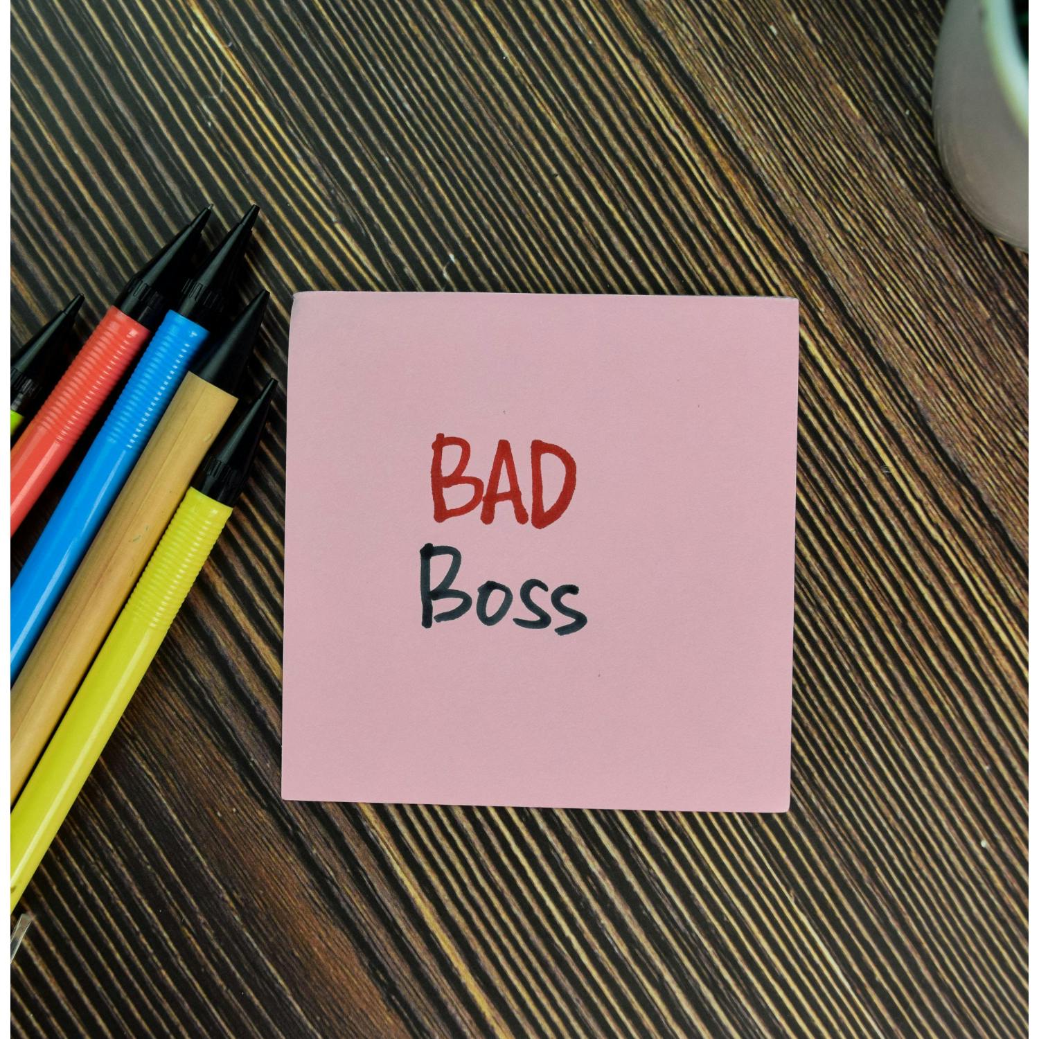 Dealing with a bad boss!