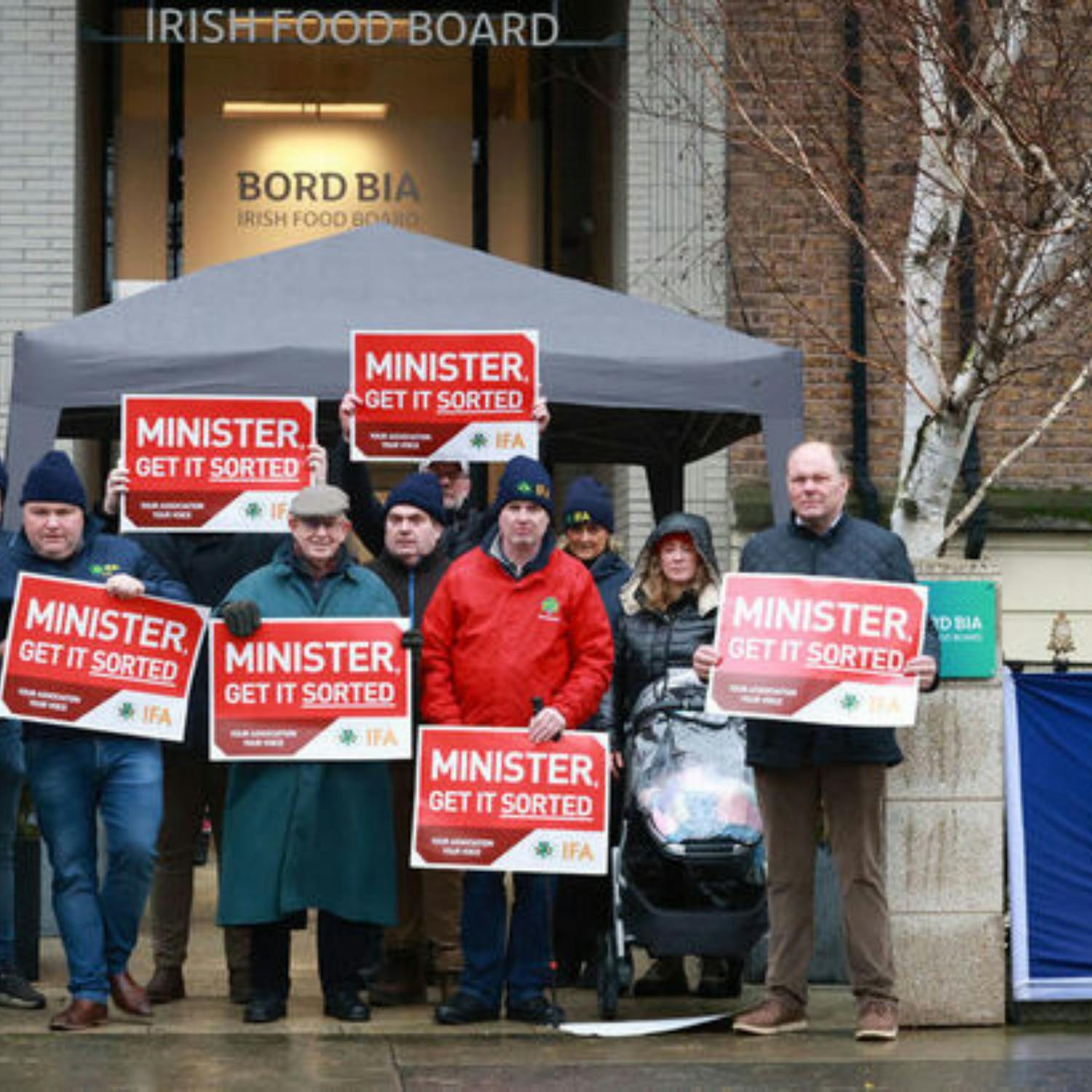 Sit-in protest at Bord Bia ends episode artwork