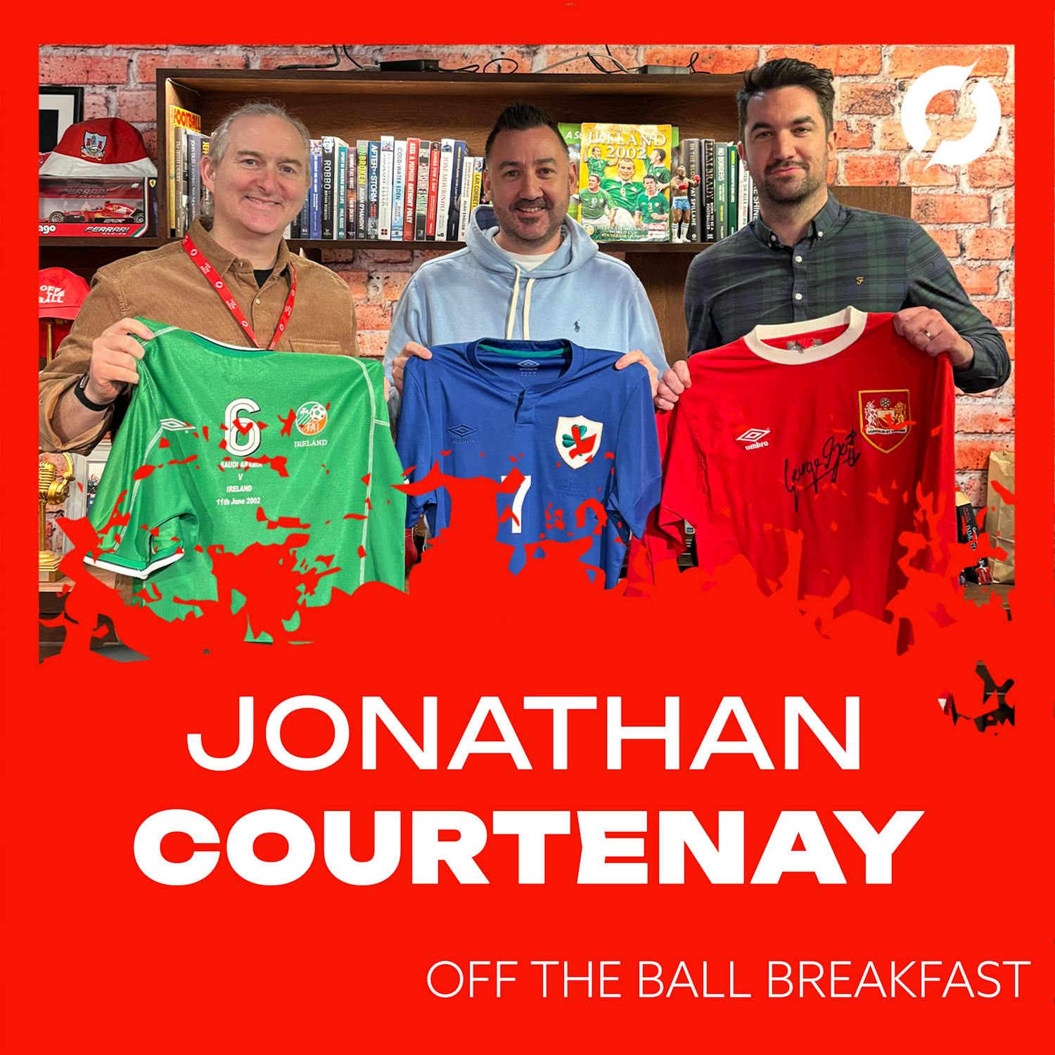 The famous Dunne 5 Jersey, Keane's unused 2002 Kits & Larsson's WC boots | Jonathan Courtenay | OTB Breakfast