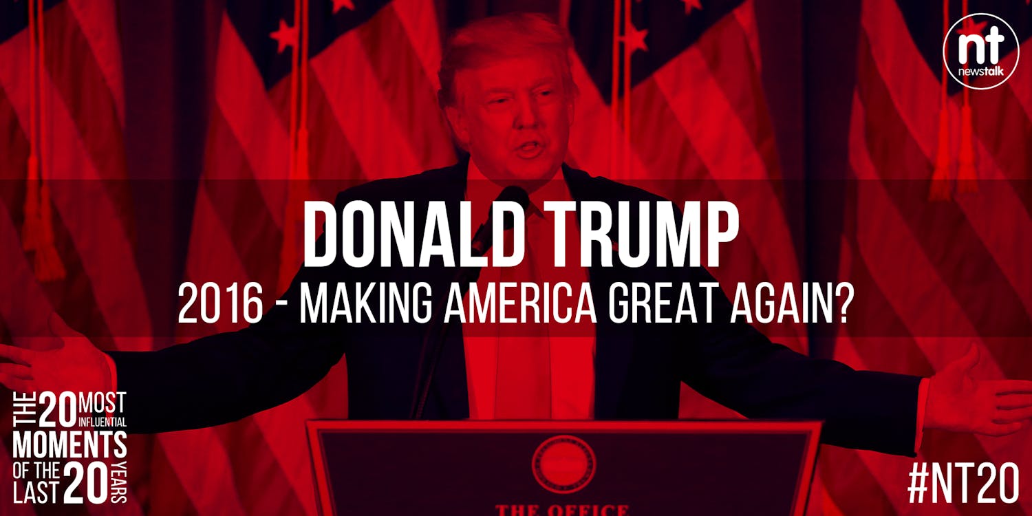 20 Most Influential Moments: Donald Trump becomes President 20 Most Influential Moments: Donald Trump becomes President