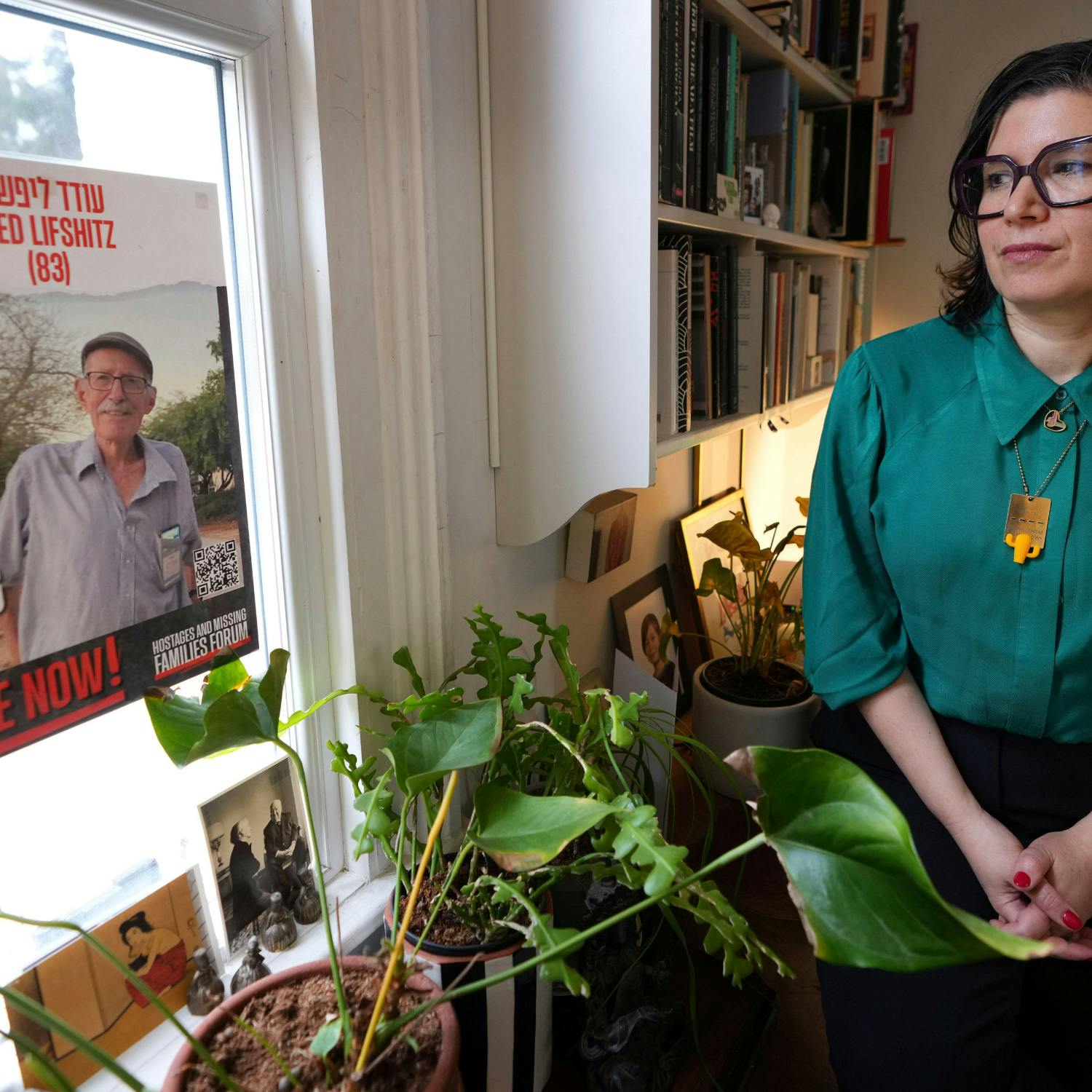 Sharone Lifschitz the daughter of a Hamas hostage episode artwork
