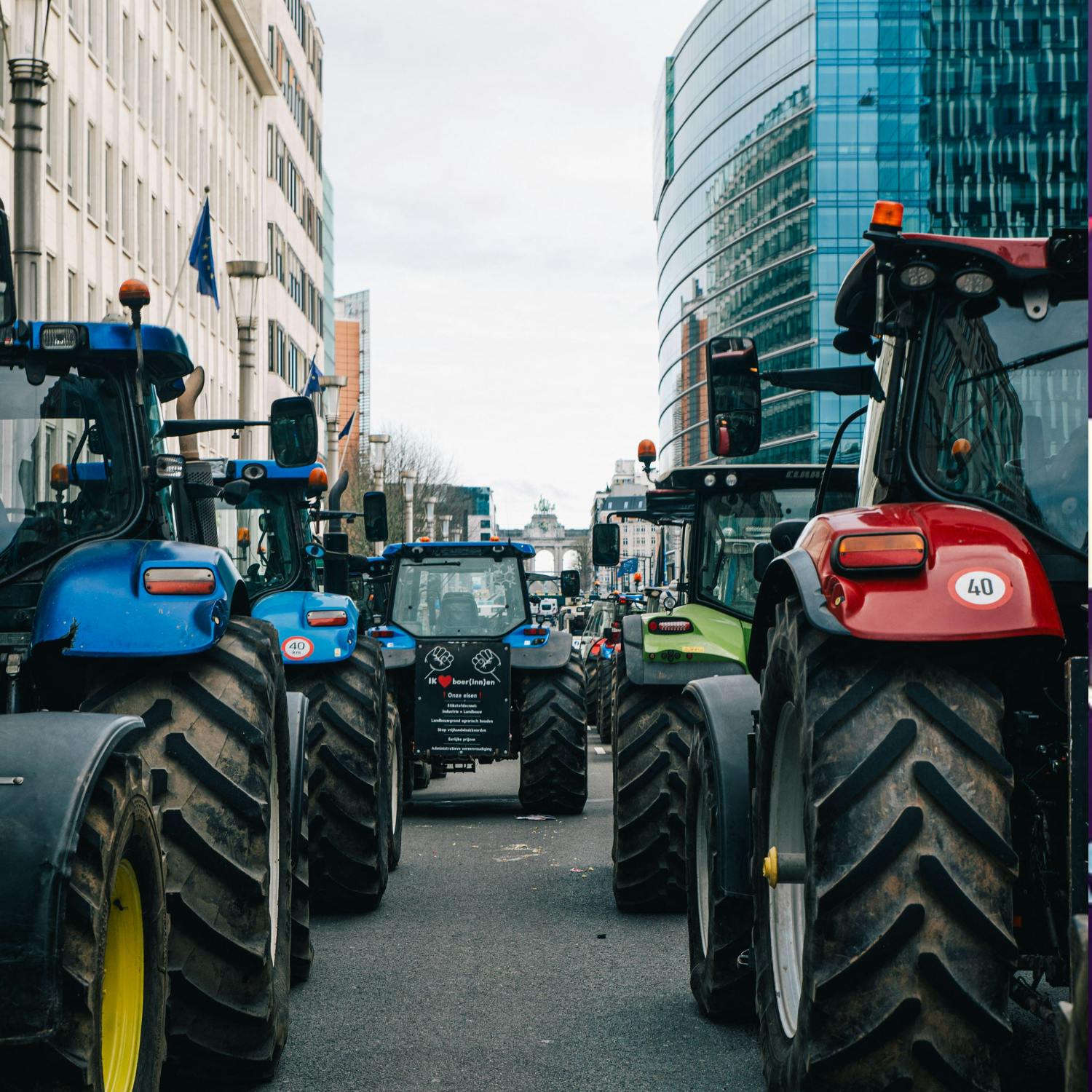 An estimated 10,000 farmers are expected to descend on Brussels