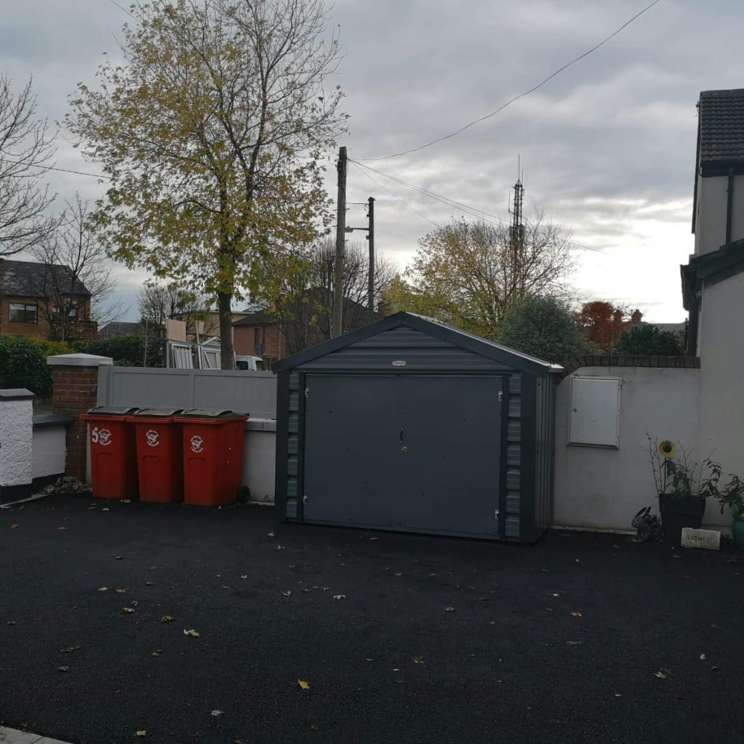 Forced to remove a bike shed under threat of 12m fine and prison