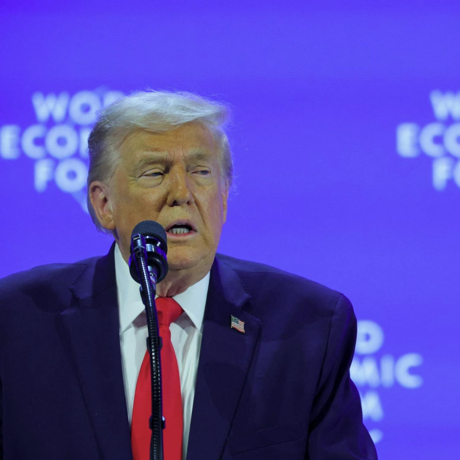 Trump took the stage in Davos - what did he say?