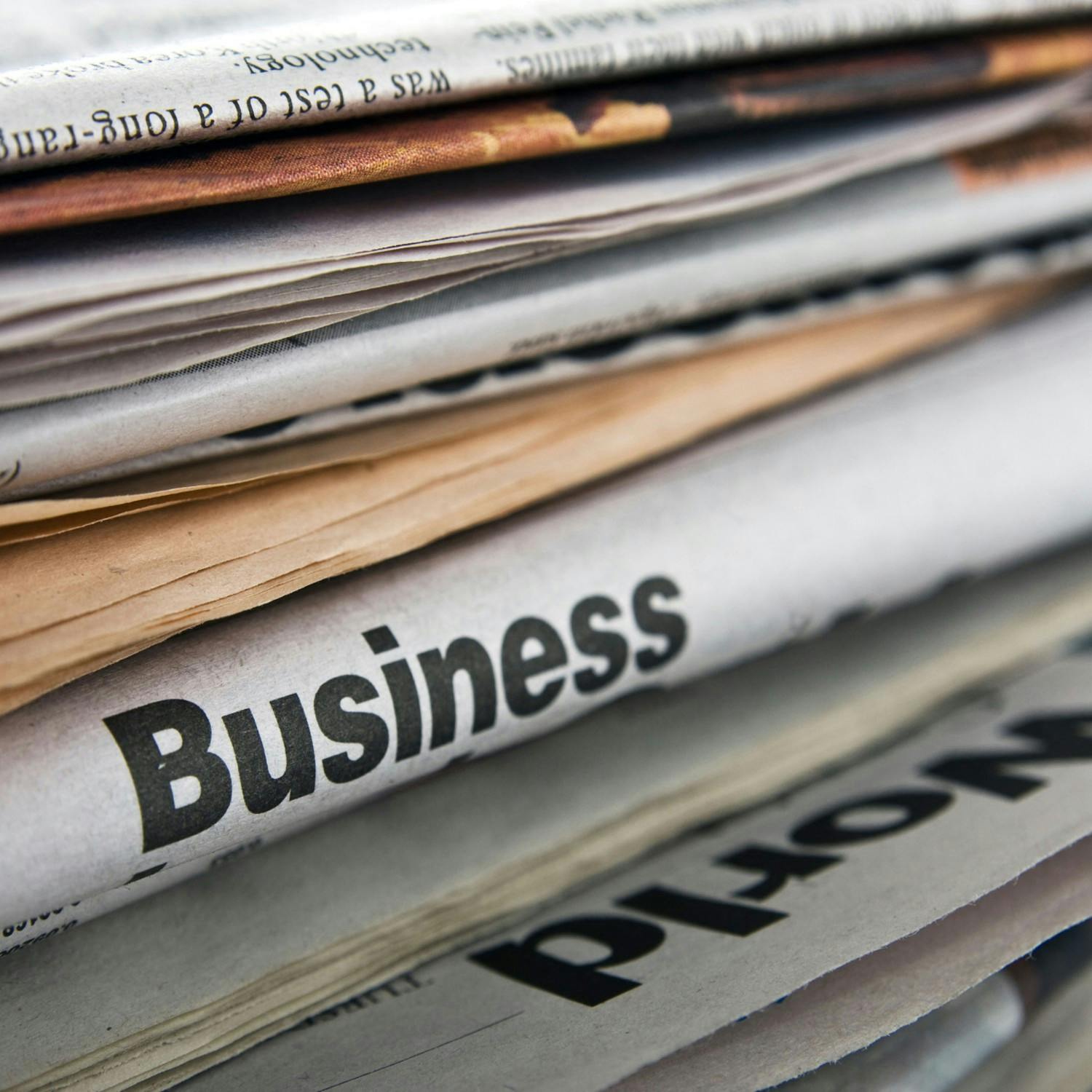 Monday's business news review