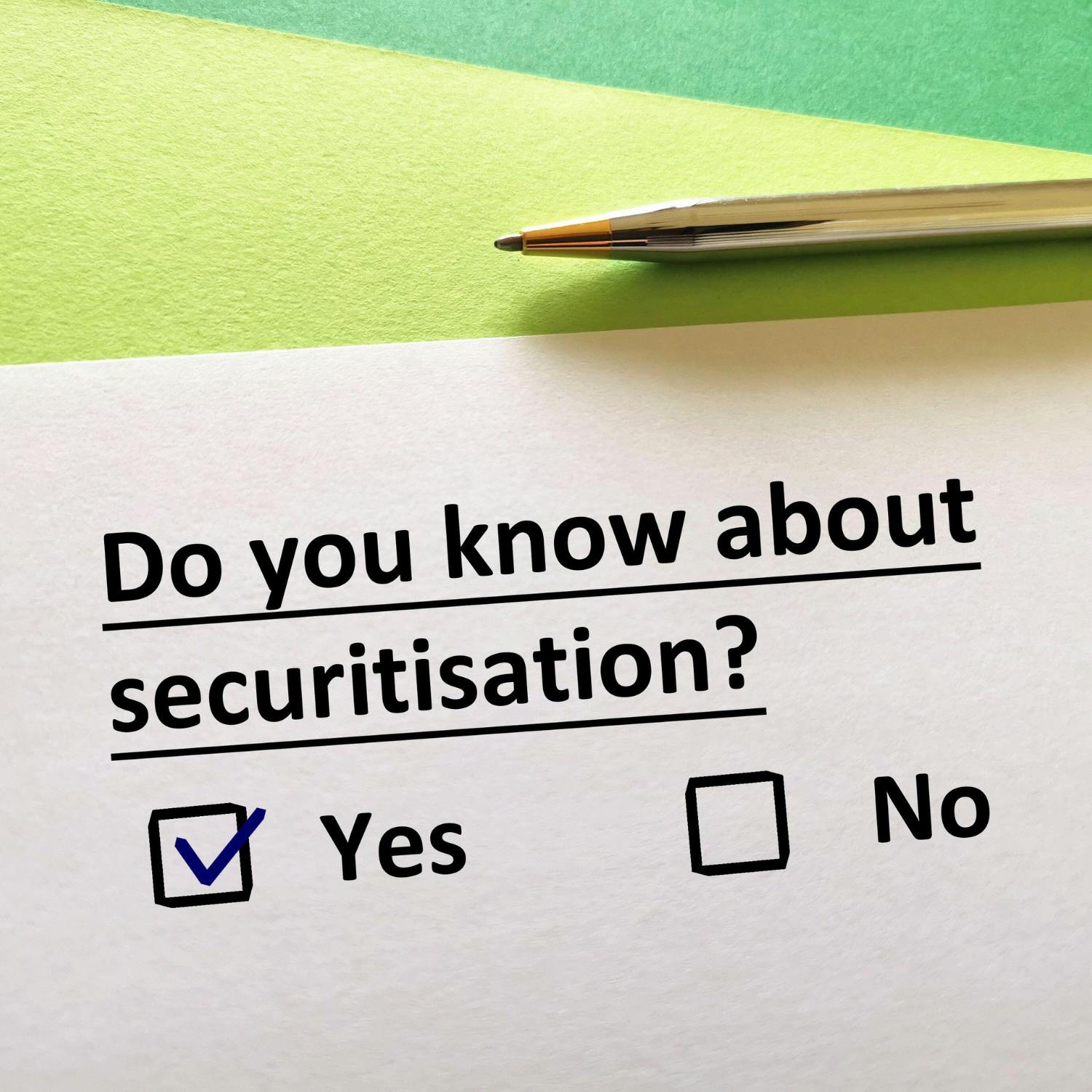 What is securitisation?