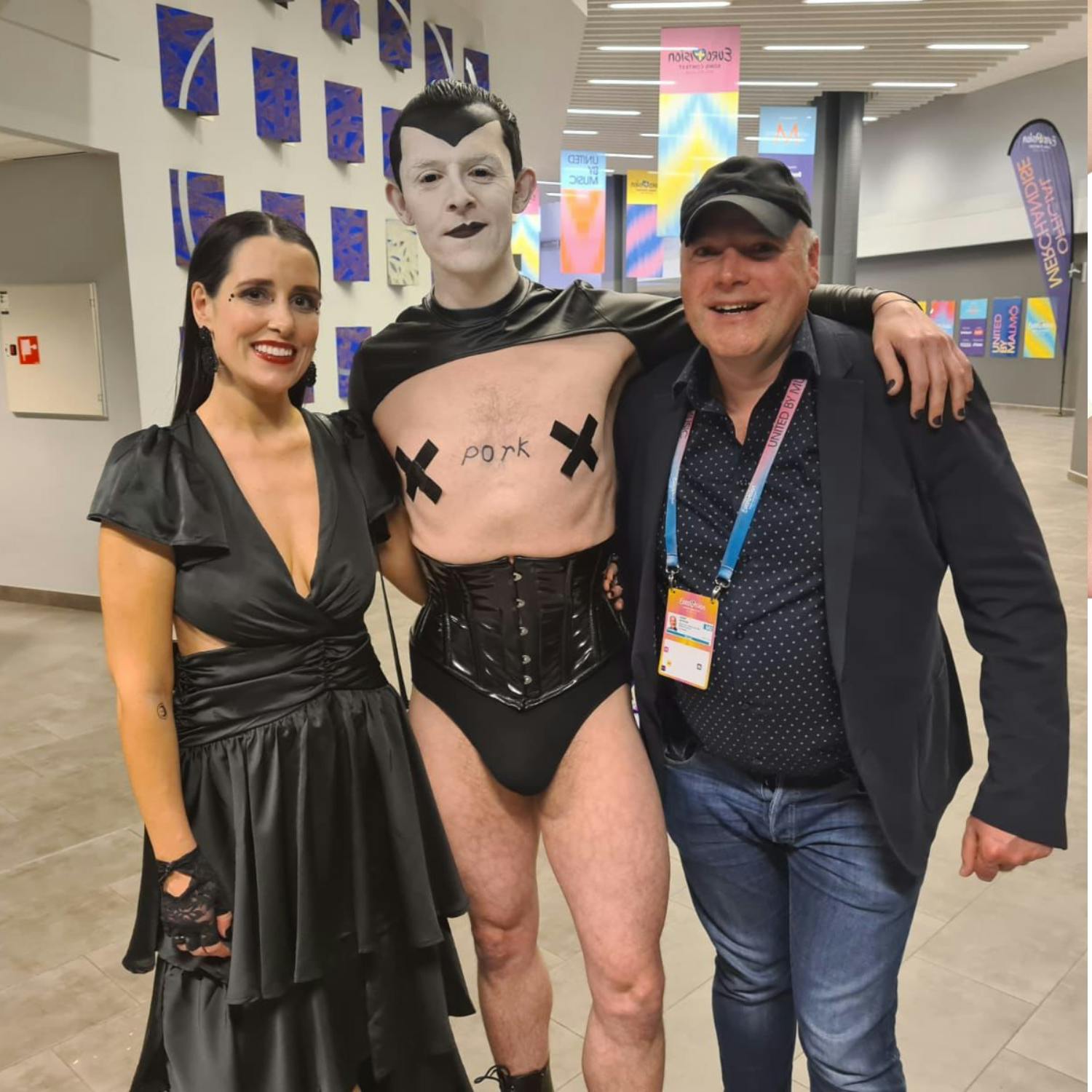 Henry reports live from Eurovision