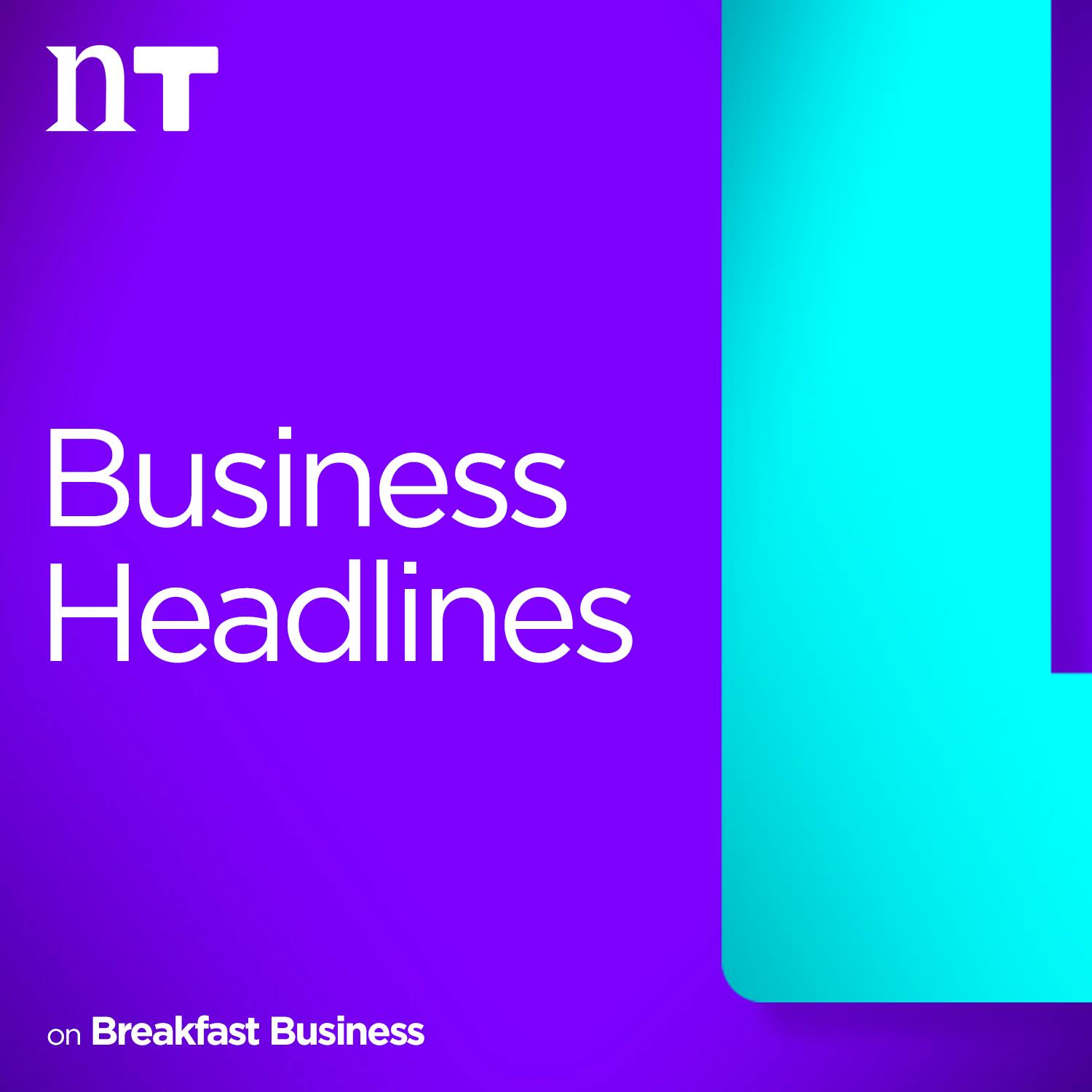 Friday's business headlines